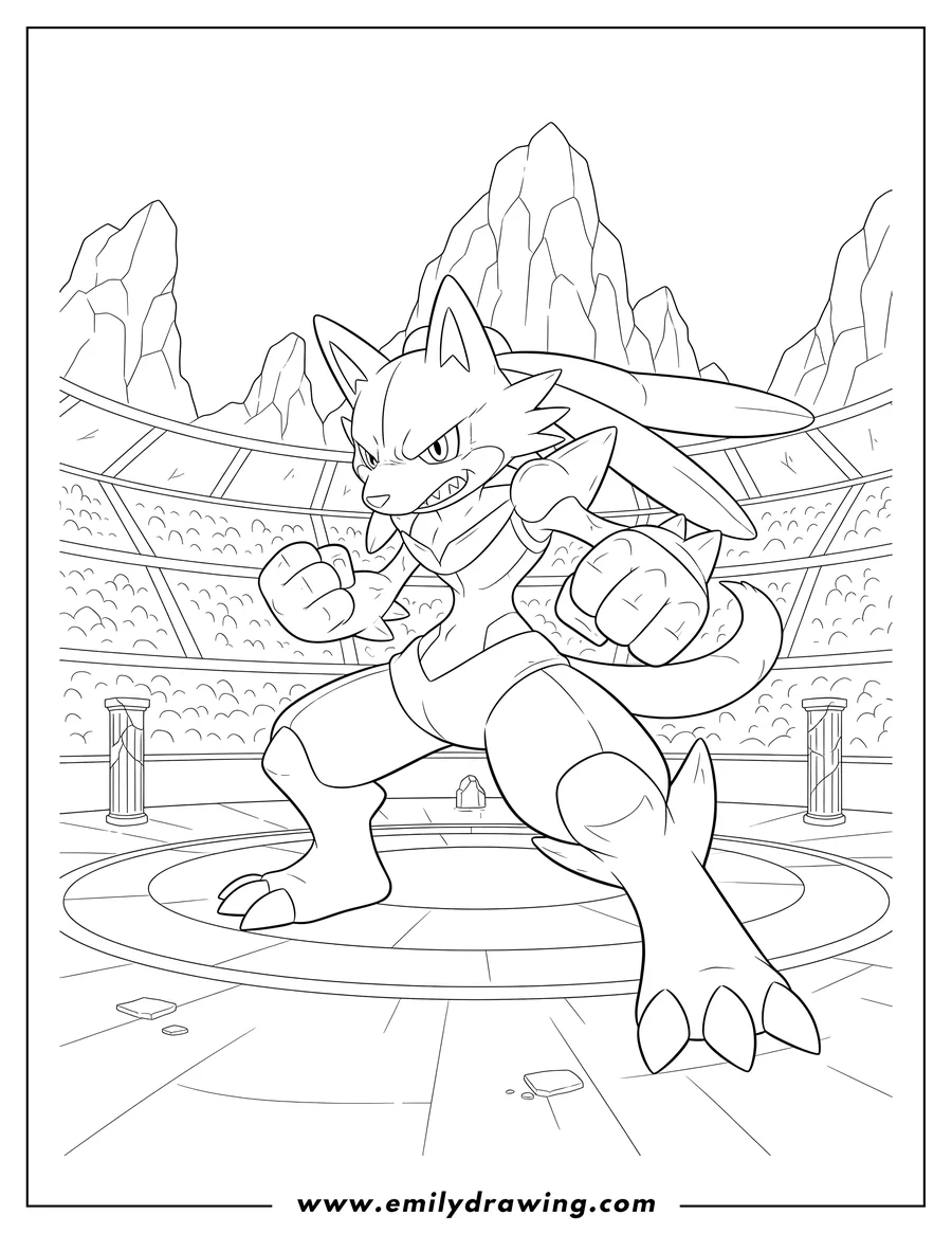 Lucario Coloring Pages Emily Drawing Lucario Coloring Pages Emily Drawing