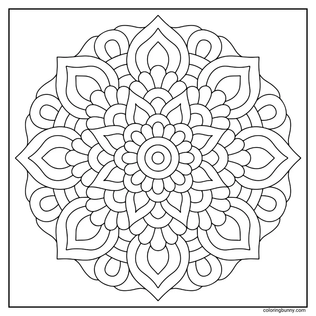 Mandala Coloring Pages 172 Free Printable PDFs Mandala Coloring Pages 172 Free Printable PDFs