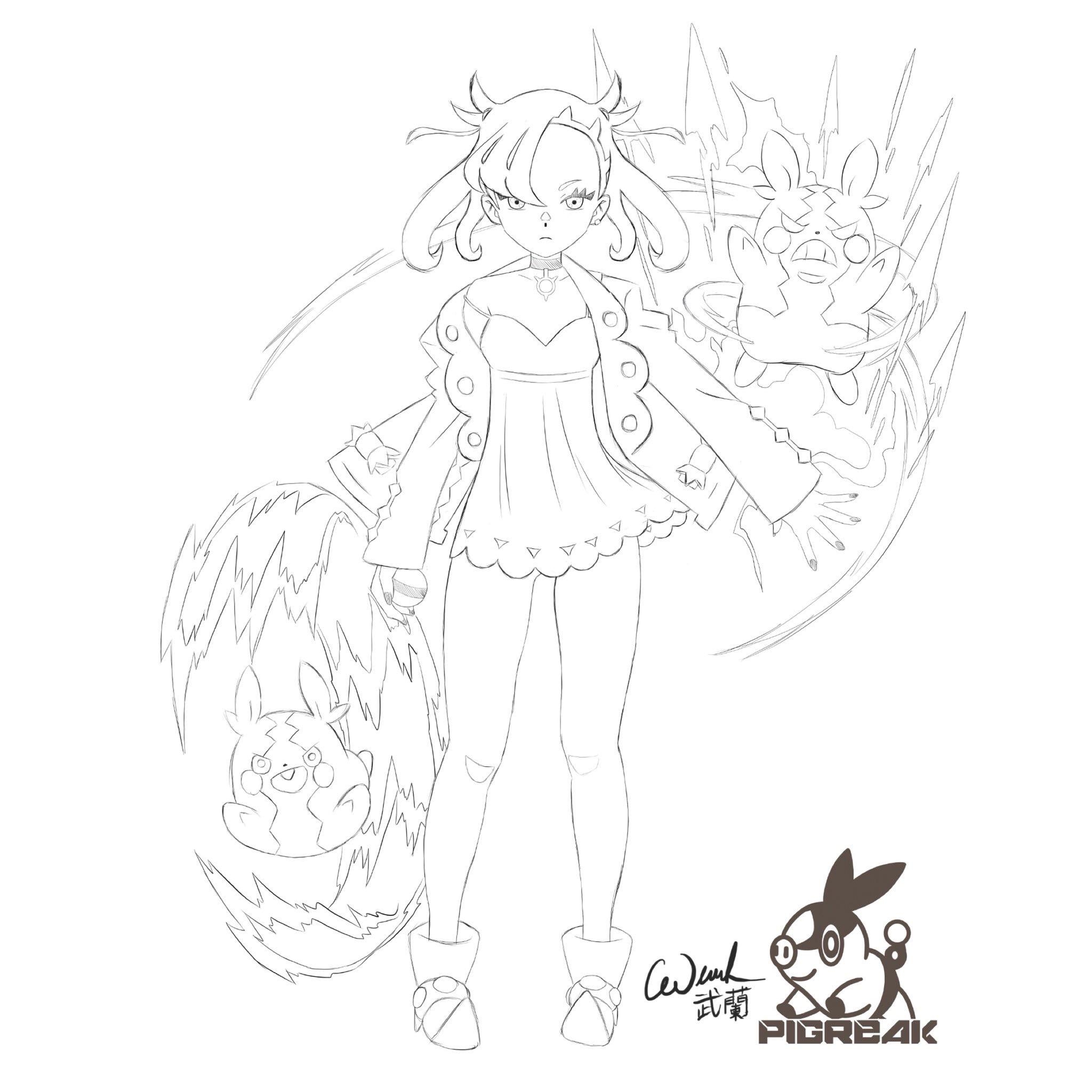 morpeko pokemon coloring page