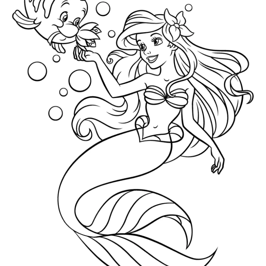 Mermaid Coloring Pages AquaMermaid Mermaid Coloring Pages AquaMermaid