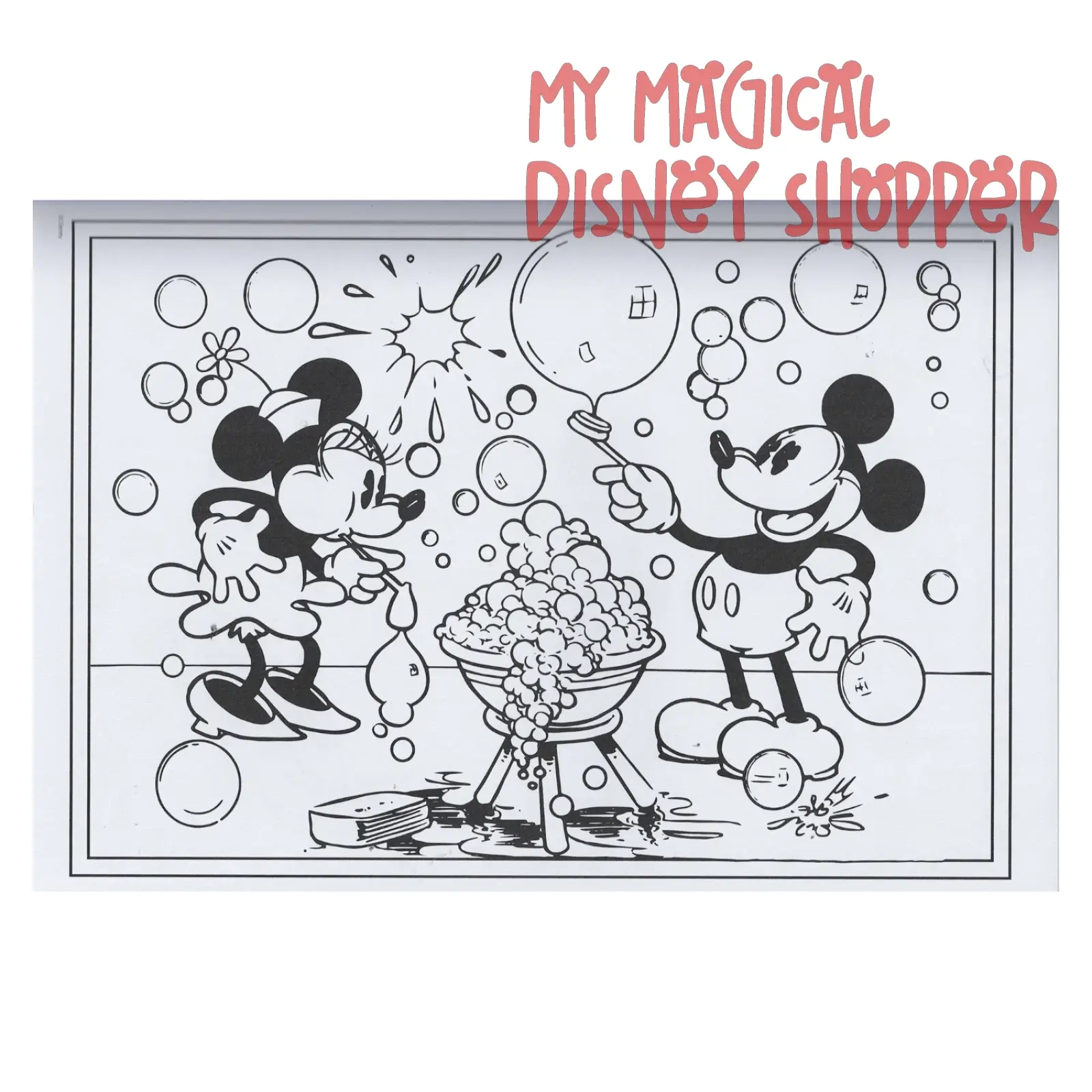 coloring pages mickey and minnie mouse