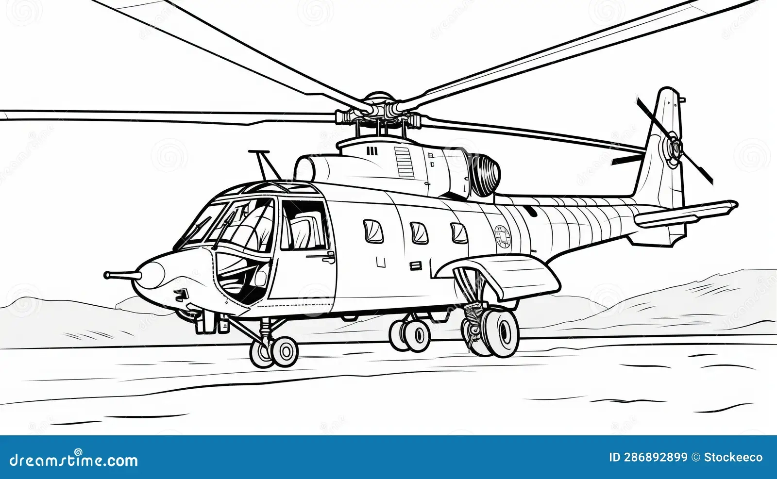 Military Helicopter Coloring Pages Blown off roof Perspective Stock Illustration Illustration Of Drawing Artistic 286892899 Military Helicopter Coloring Pages Blown off roof Perspective Stock Illustration Illustration Of Drawing Artistic 286892899