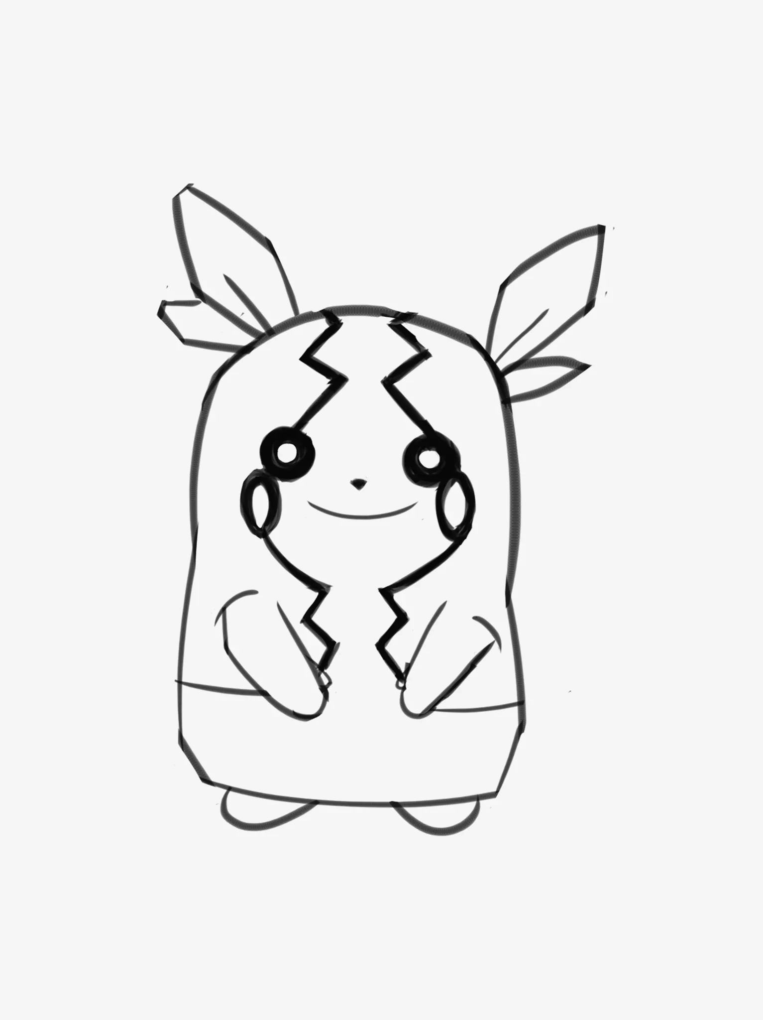 Morpeko Fanart Sketch By Jaden Taylor On Dribbble