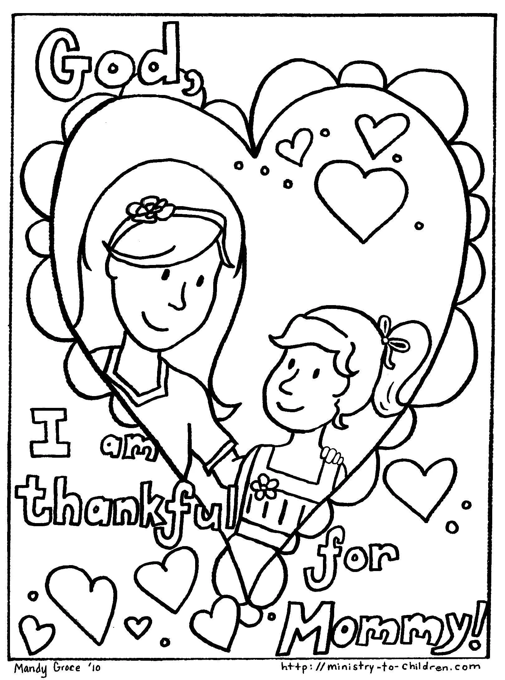 Mother s Day Coloring Bundle 10 Pages Sunday School Store