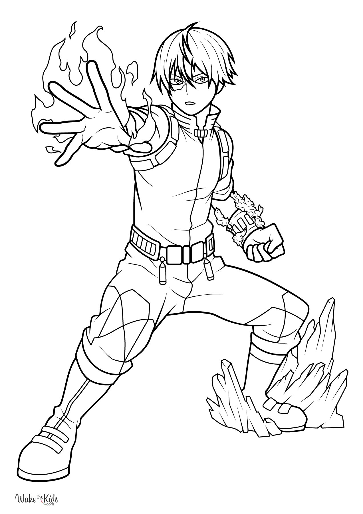 My Hero Academia Coloring Pages Free Printable PDFs WakeTheKids