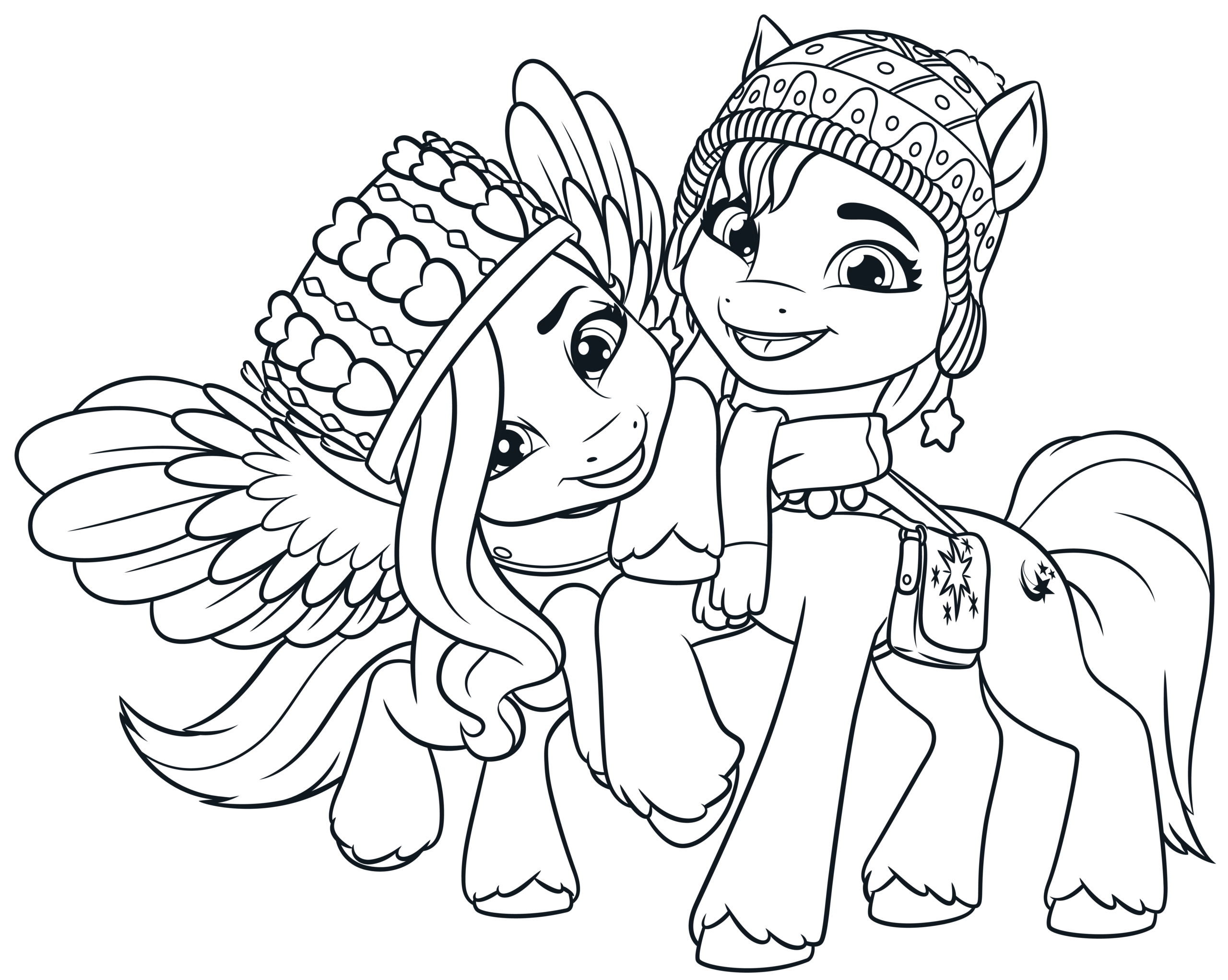 My Little Pony G5 Coloring Pages YouLoveIt