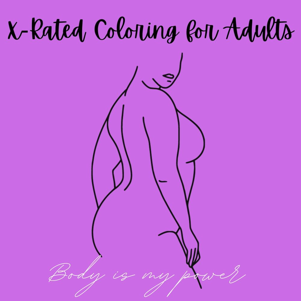 Naughty Sexy X Rated R Rated Coloring Books For Adults Only