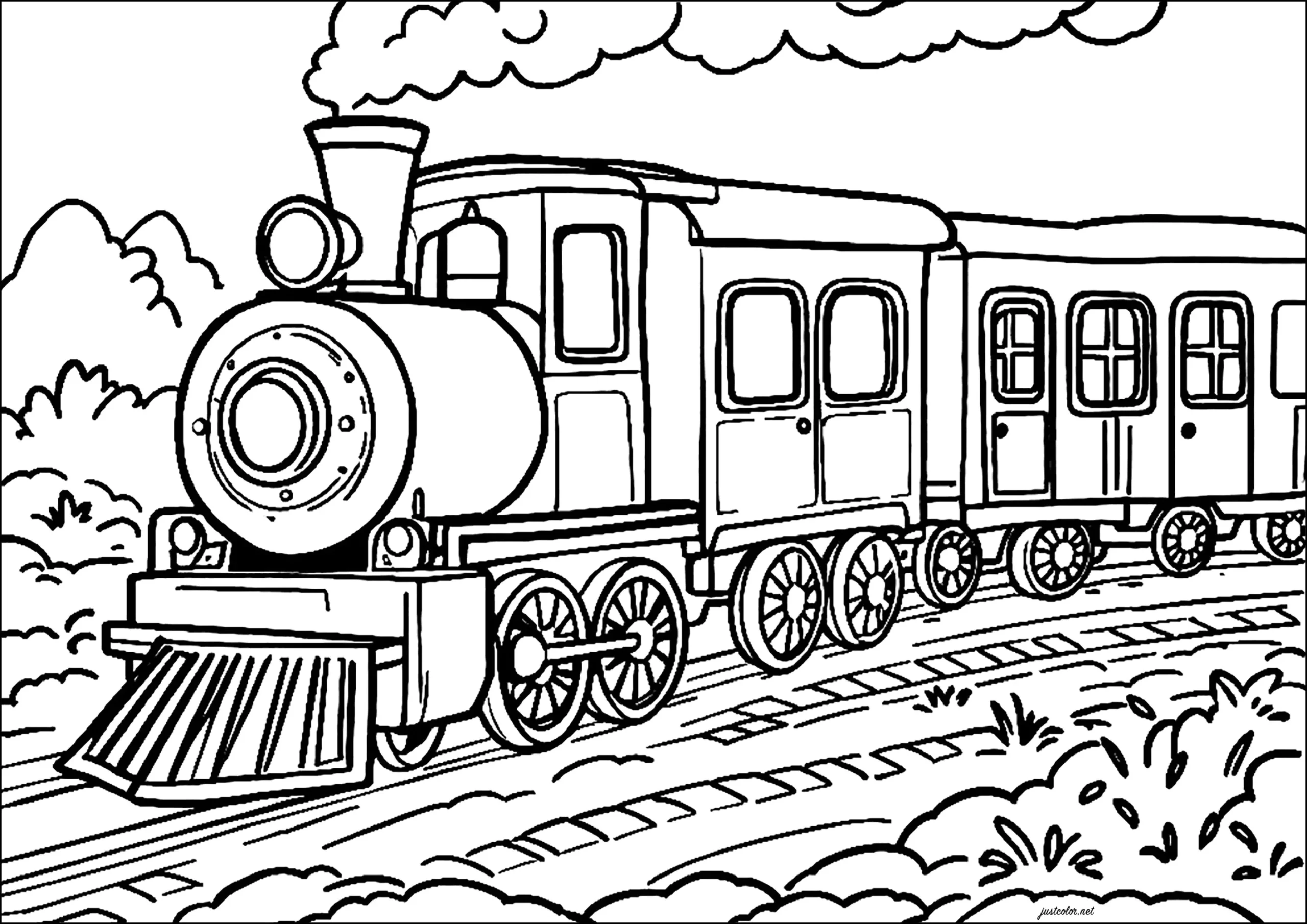 train printable coloring pages train printable coloring pages