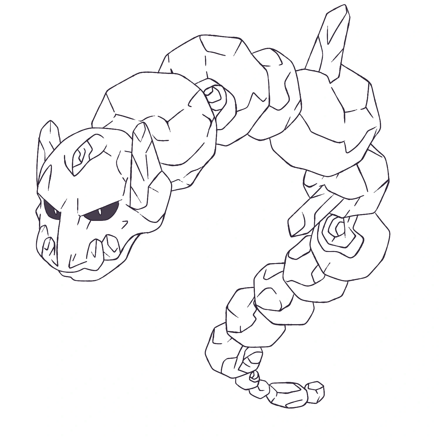 onix pokemon coloring page onix pokemon coloring page