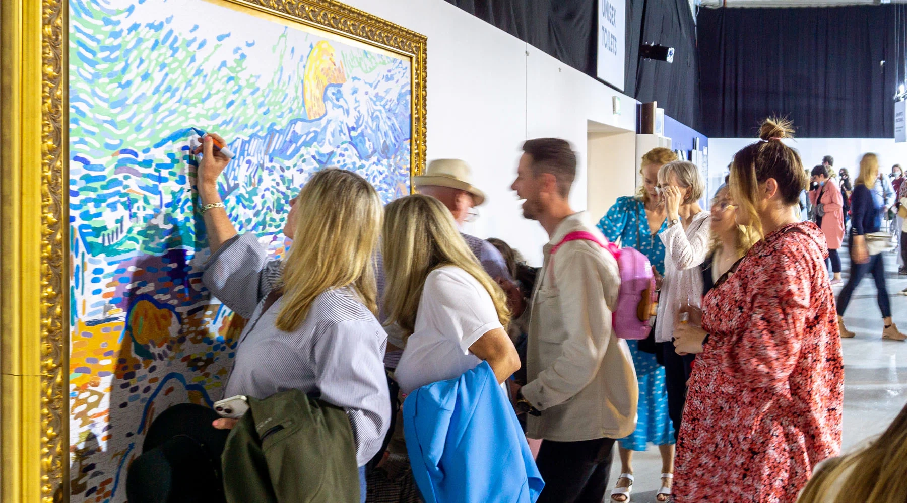 Paint By Numbers Wall Murals Interactive Art For Your Event Fancy Features