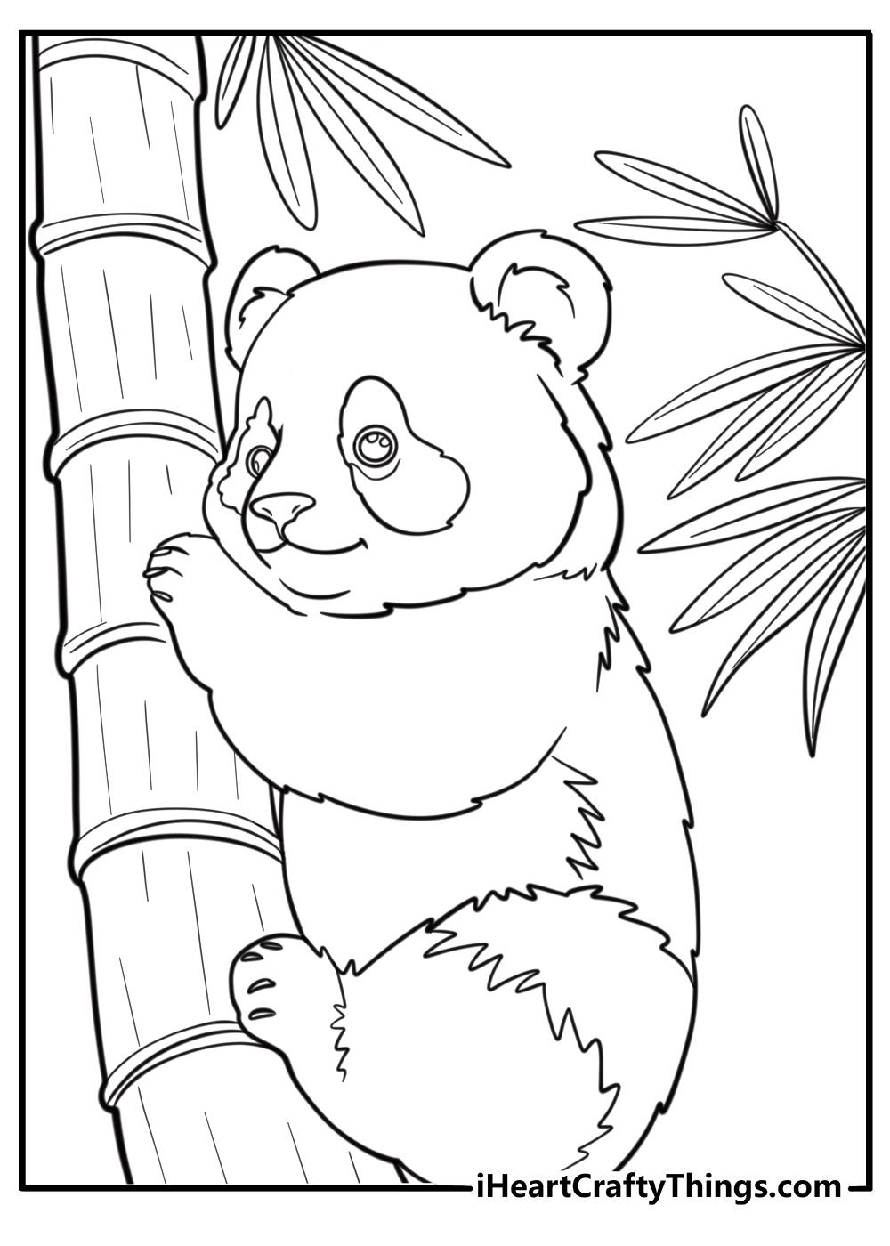 Panda Coloring Pages 45 Free PDF Printables For Kids Panda Coloring Pages 45 Free PDF Printables For Kids