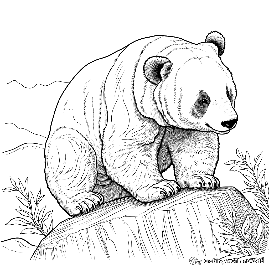 Panda Coloring Pages For Adults Free Printable Panda Coloring Pages For Adults Free Printable