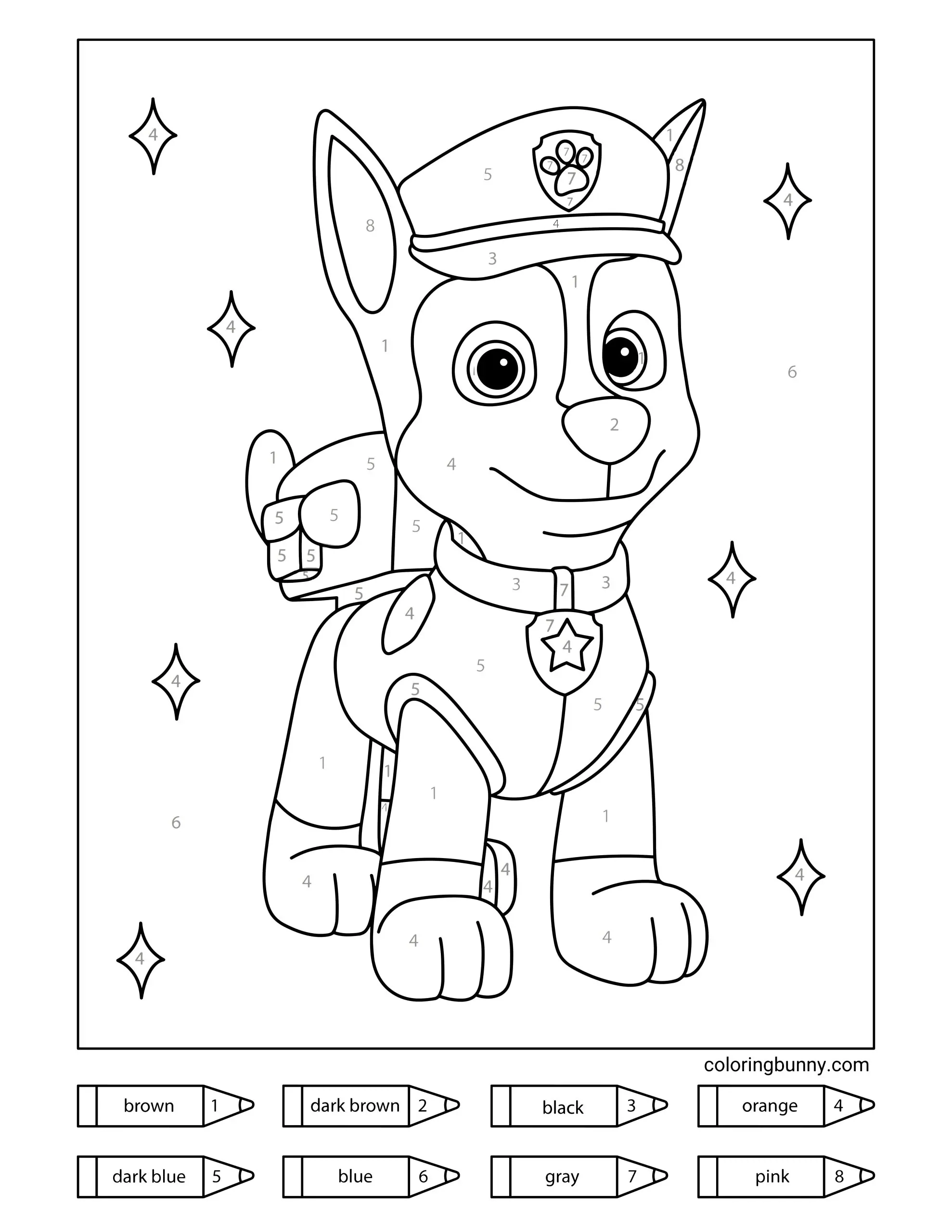 Paw Patrol Coloring Pages 44 Free Printable PDFs 