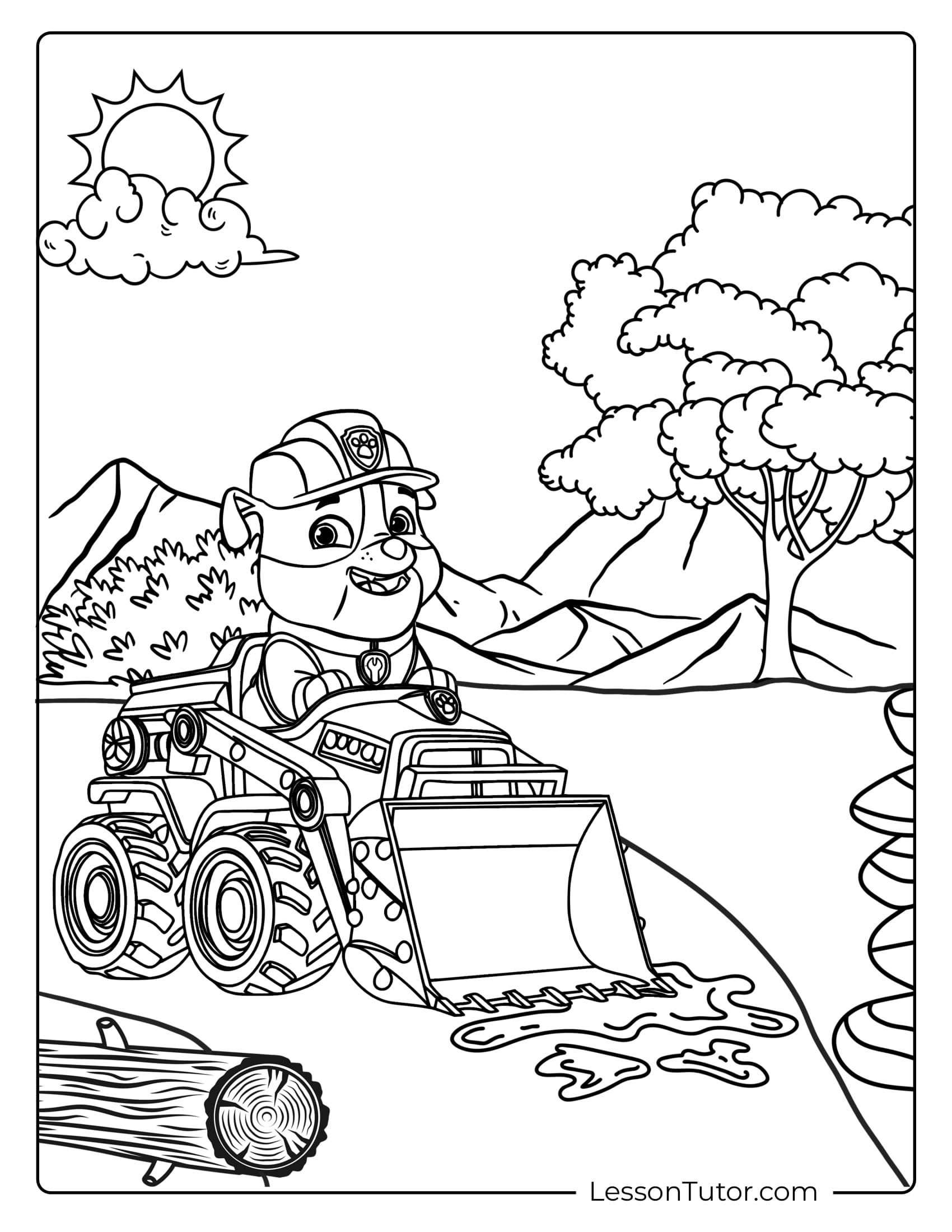 printable colouring pages paw patrol