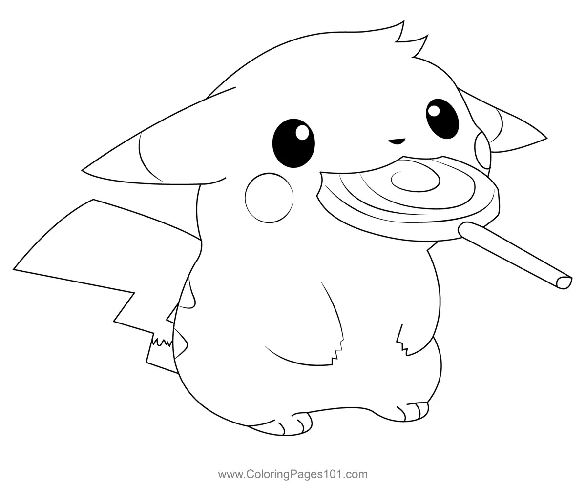 pikachu pokemon coloring page pikachu pokemon coloring page