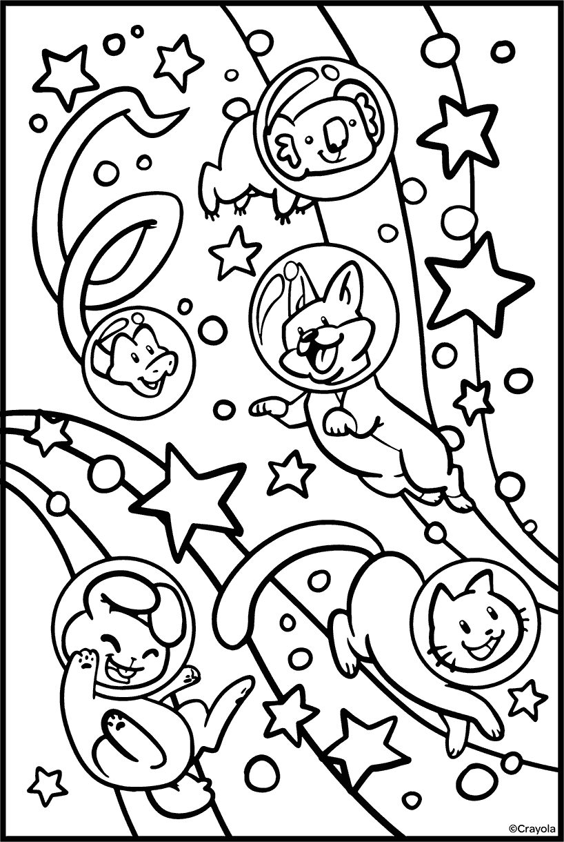 Plants And Animals Free Coloring Pages