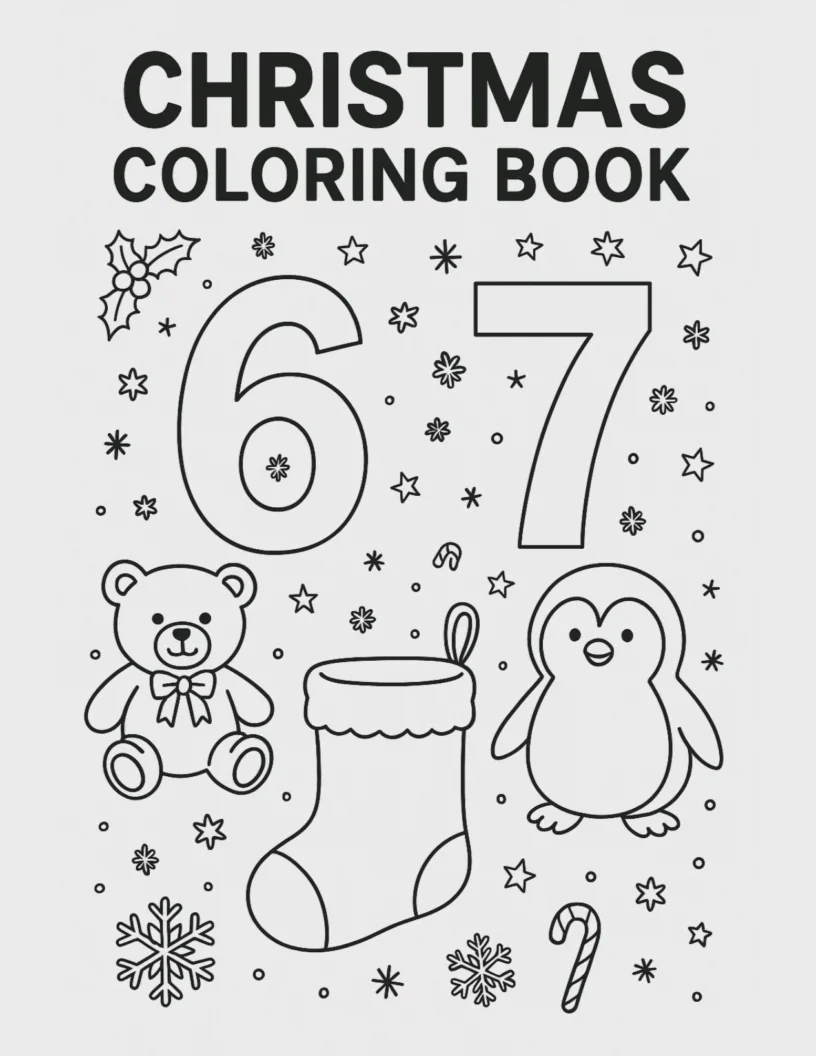 PLR 6 7 Christmas Coloring Pages For Kids PLR Fairy LTD PLR 6 7 Christmas Coloring Pages For Kids PLR Fairy LTD