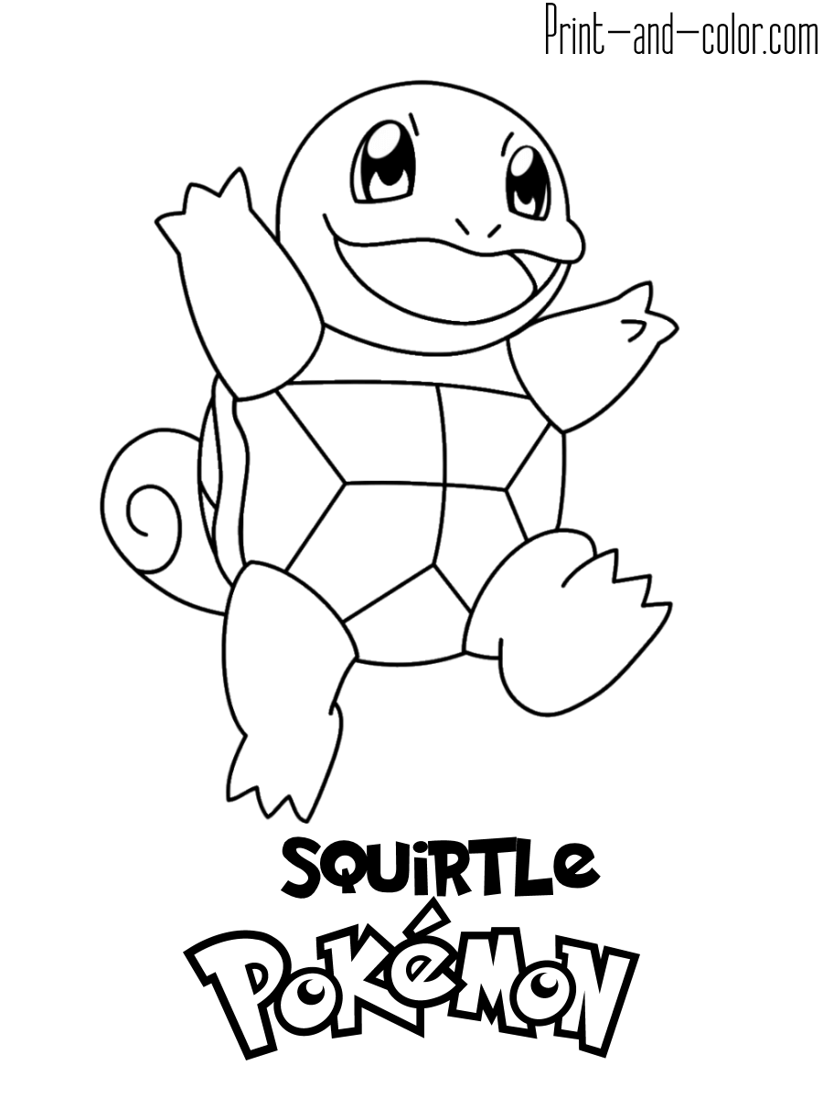 printable coloring pages pokemon