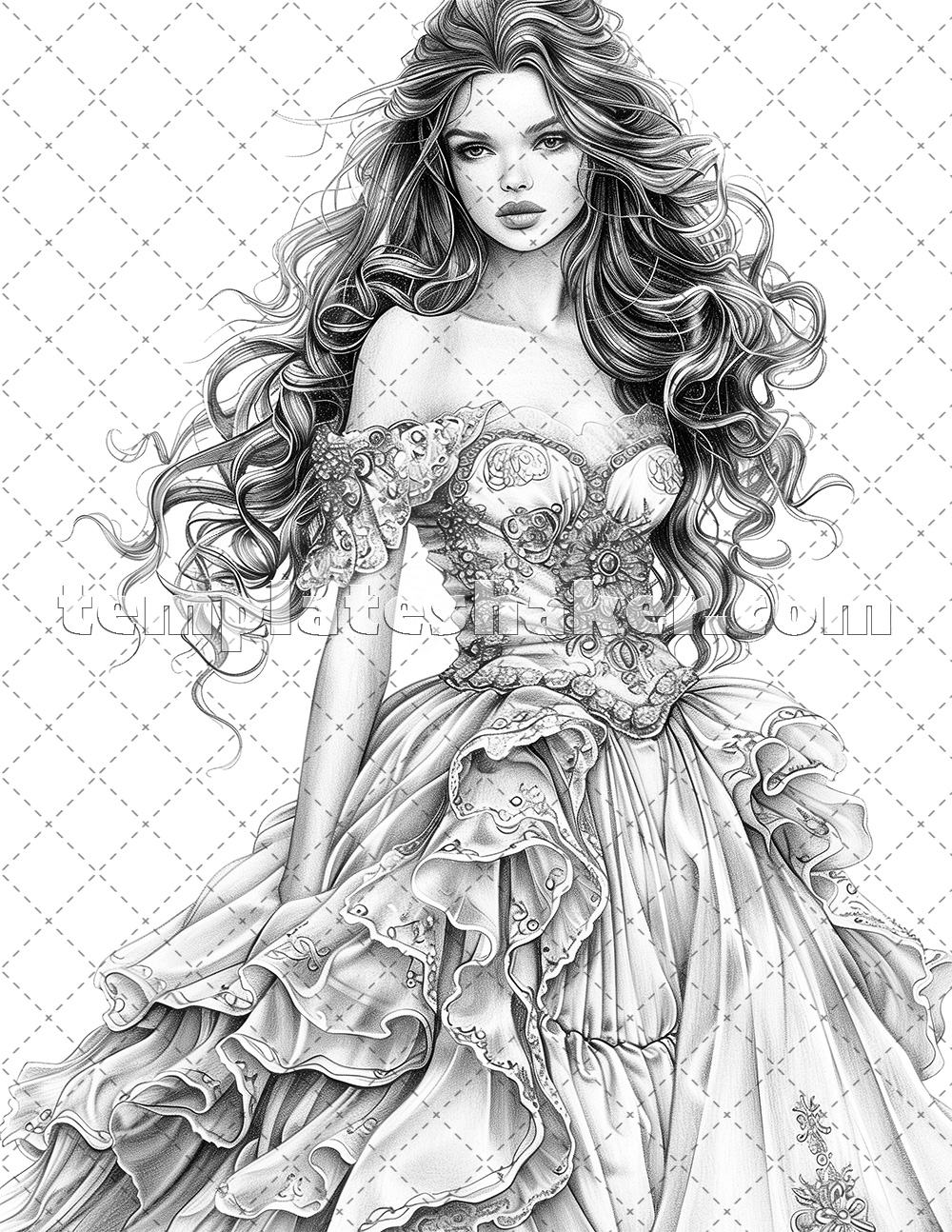real princess coloring pages real princess coloring pages