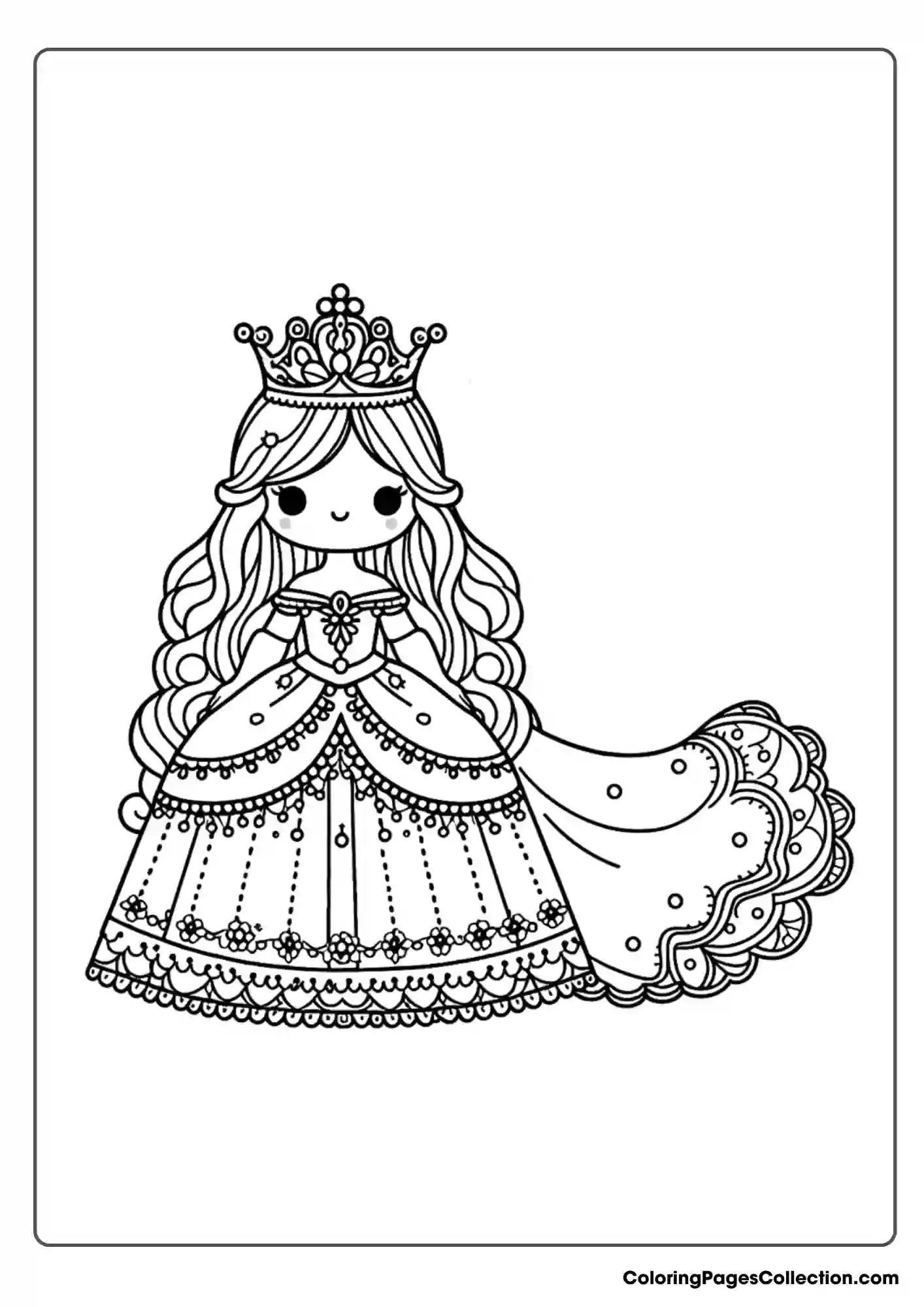 princess coloring pages free pdf
