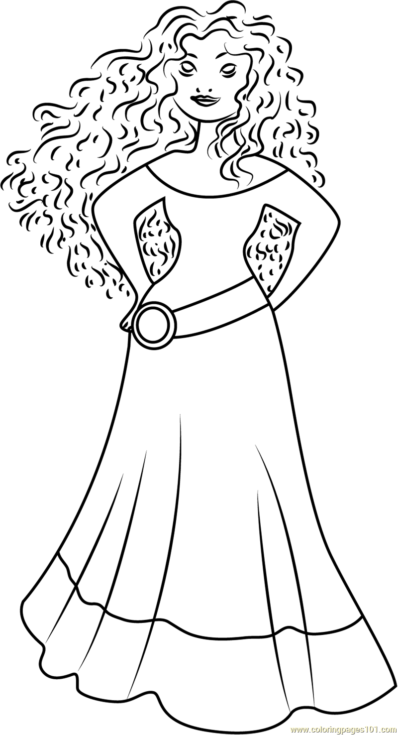 princess merida coloring pages princess merida coloring pages