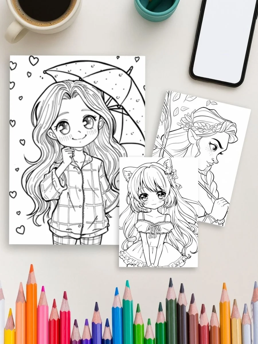 Princess Power 500 Girls Teens Coloring Pages Color Cafe Press Premium Coloring Books ColorCafePress Princess Power 500 Girls Teens Coloring Pages Color Cafe Press Premium Coloring Books ColorCafePress