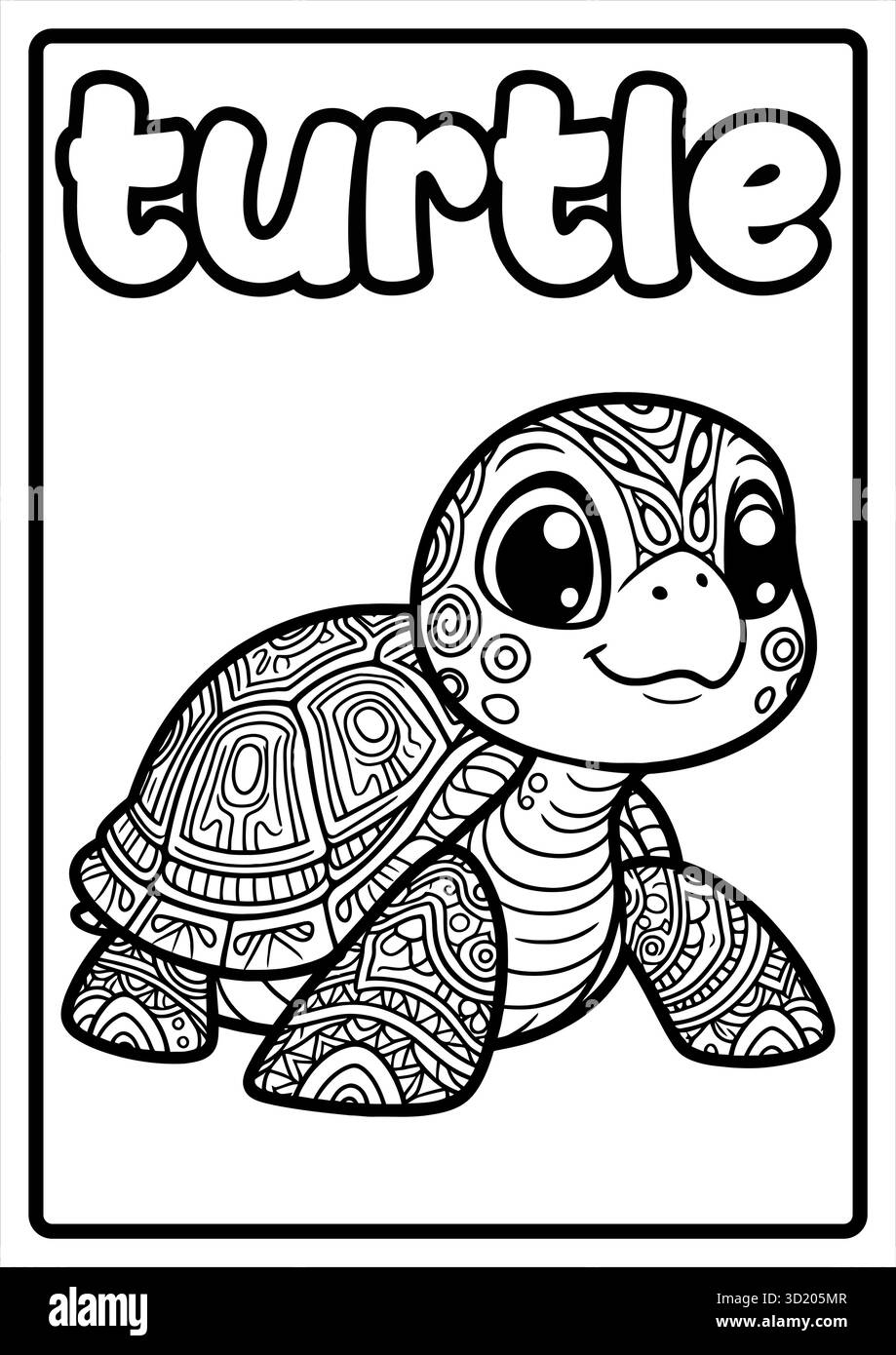 animal cute coloring pages