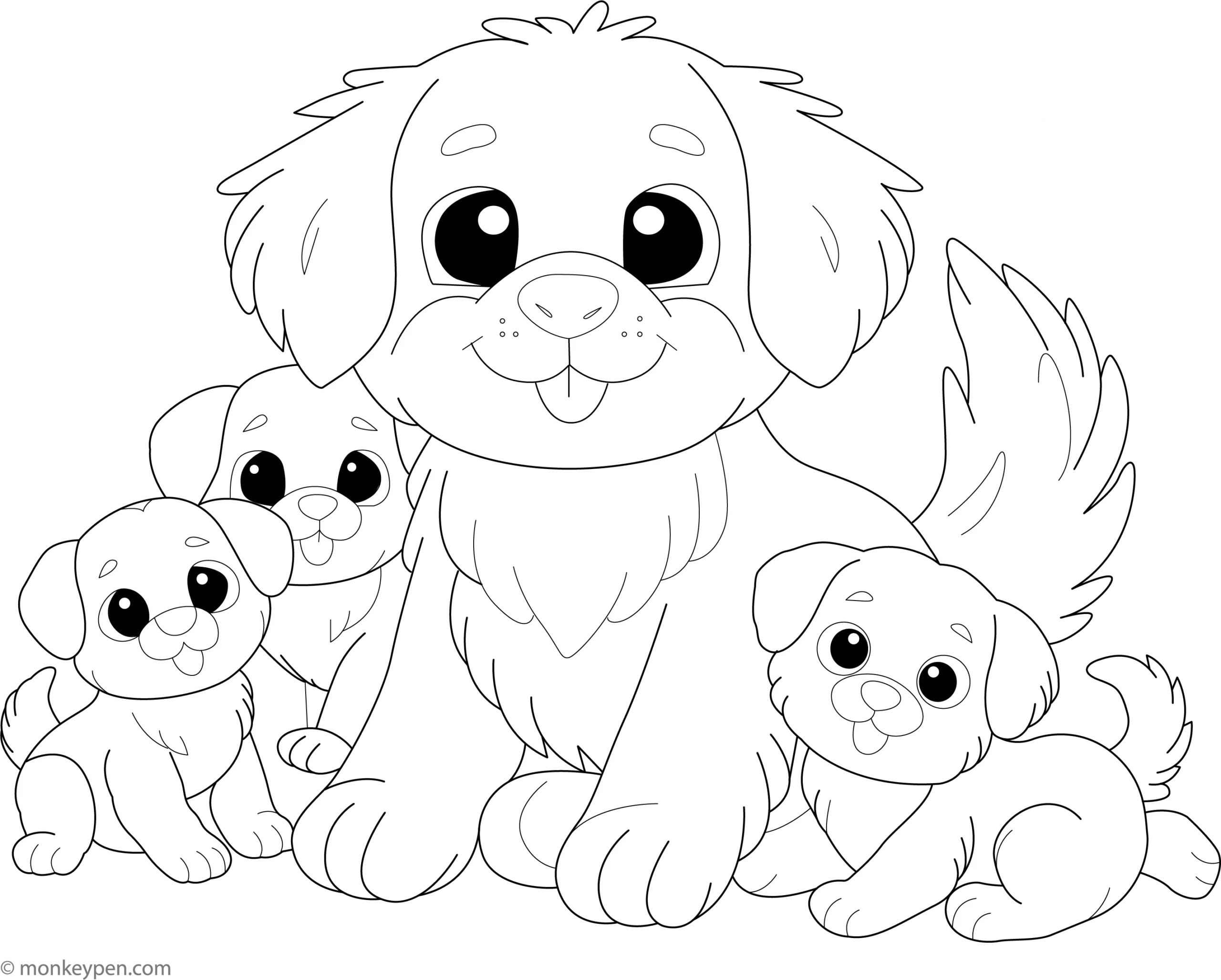 cute puppy dog coloring pages cute puppy dog coloring pages