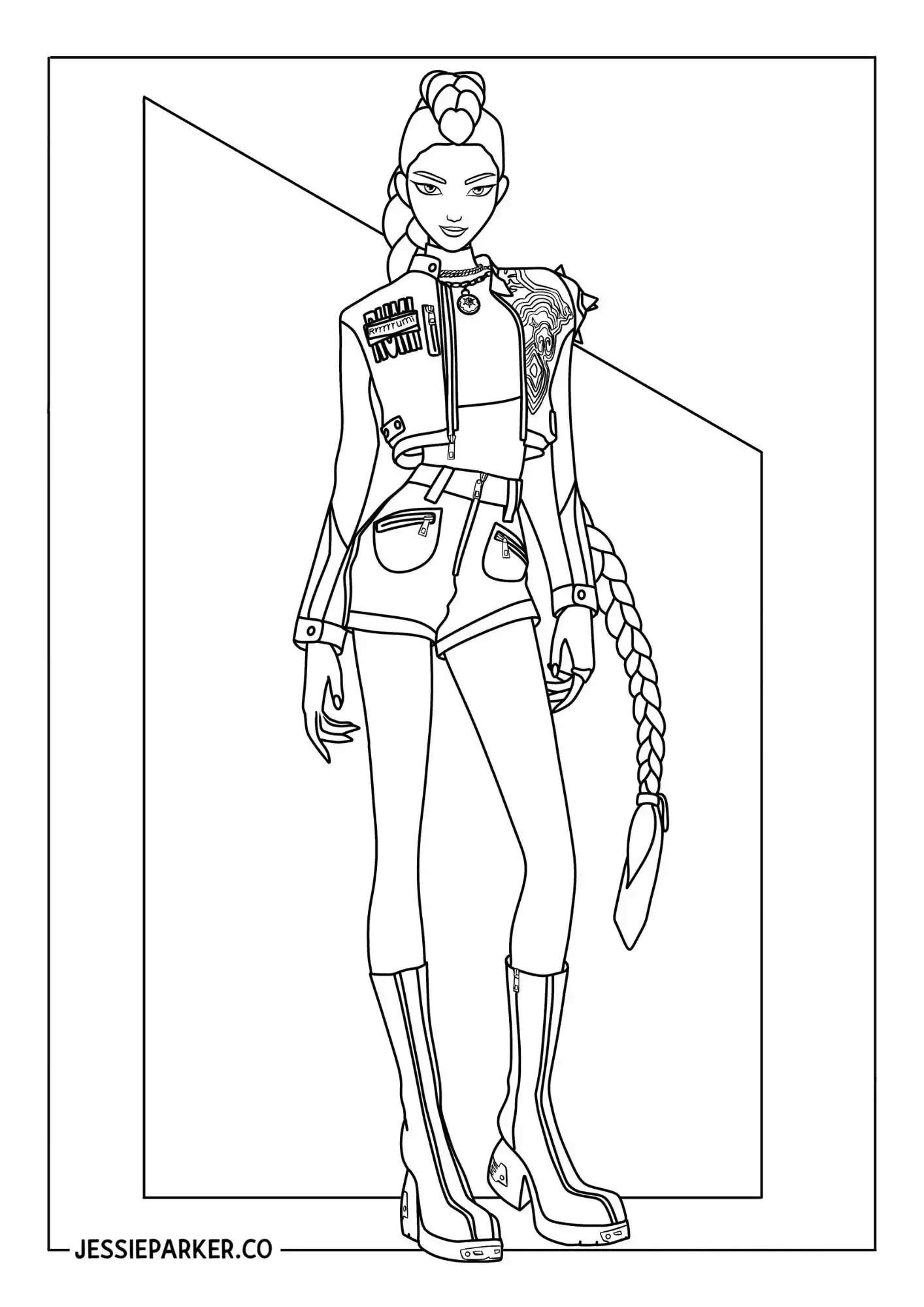 rumi kpop demon hunters coloring pages