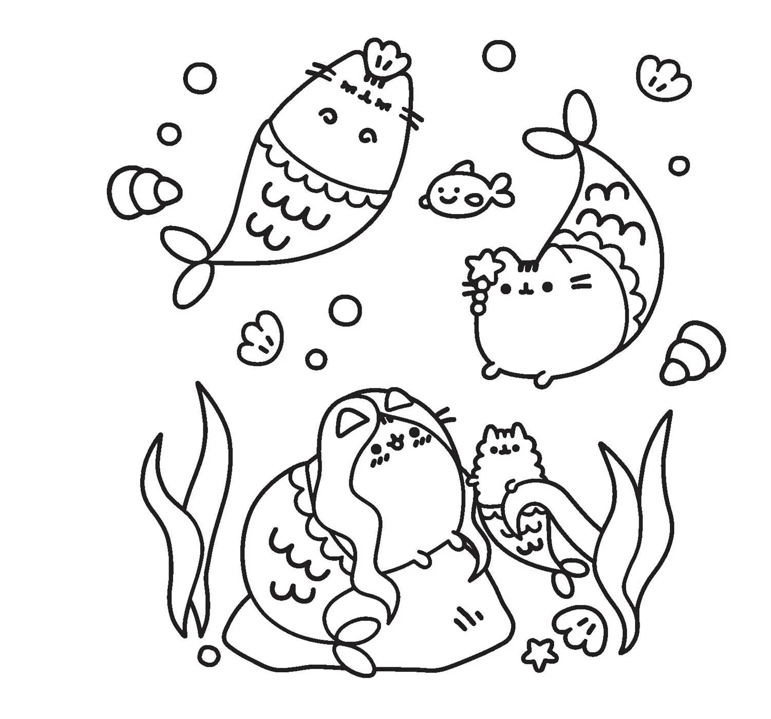 Pusheen Coloring Book Khanh