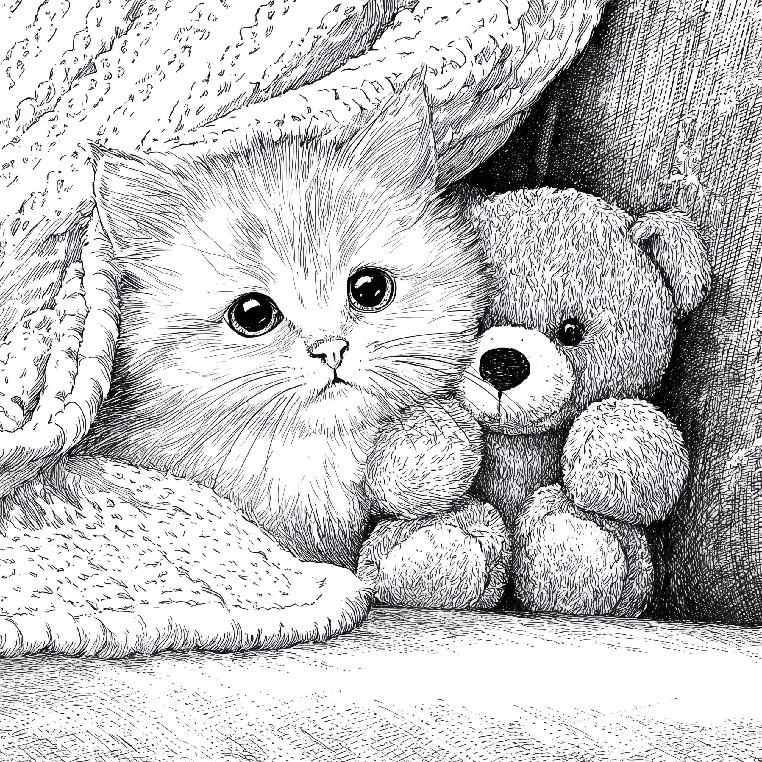 Realistic Cat Coloring Pages 32 Lifelike Kitten Printables For Adults Kids Cute Cats Printable Coloring Book PDF Etsy Realistic Cat Coloring Pages 32 Lifelike Kitten Printables For Adults Kids Cute Cats Printable Coloring Book PDF Etsy
