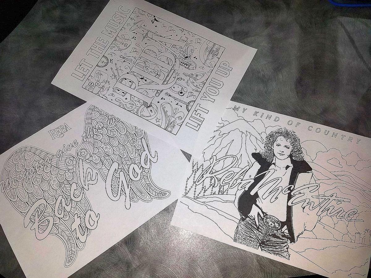 Reba Giving Away Downloadable Reba Coloring Pages 