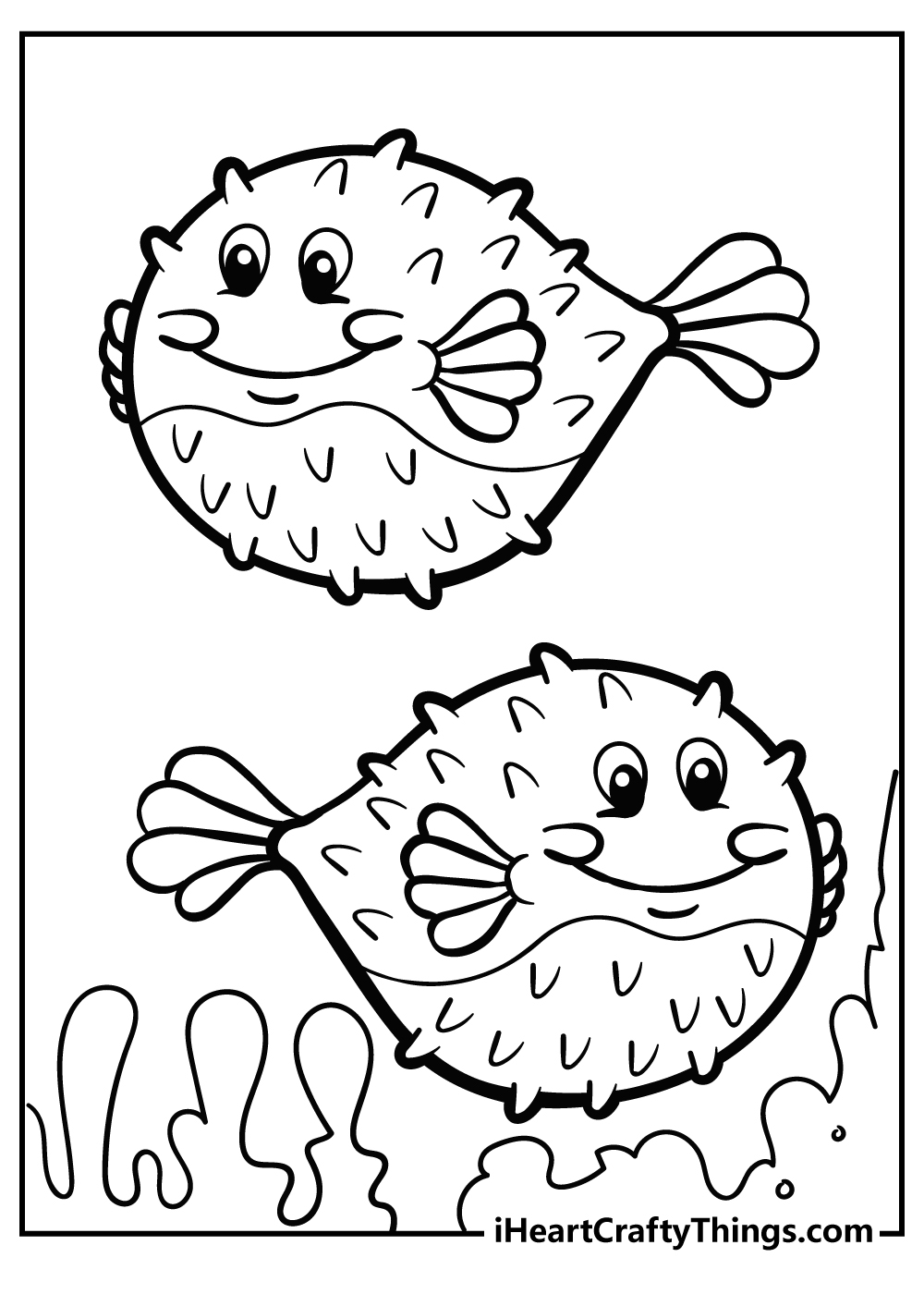 Sea Animals Coloring Pages 400 Free PDF Printables 