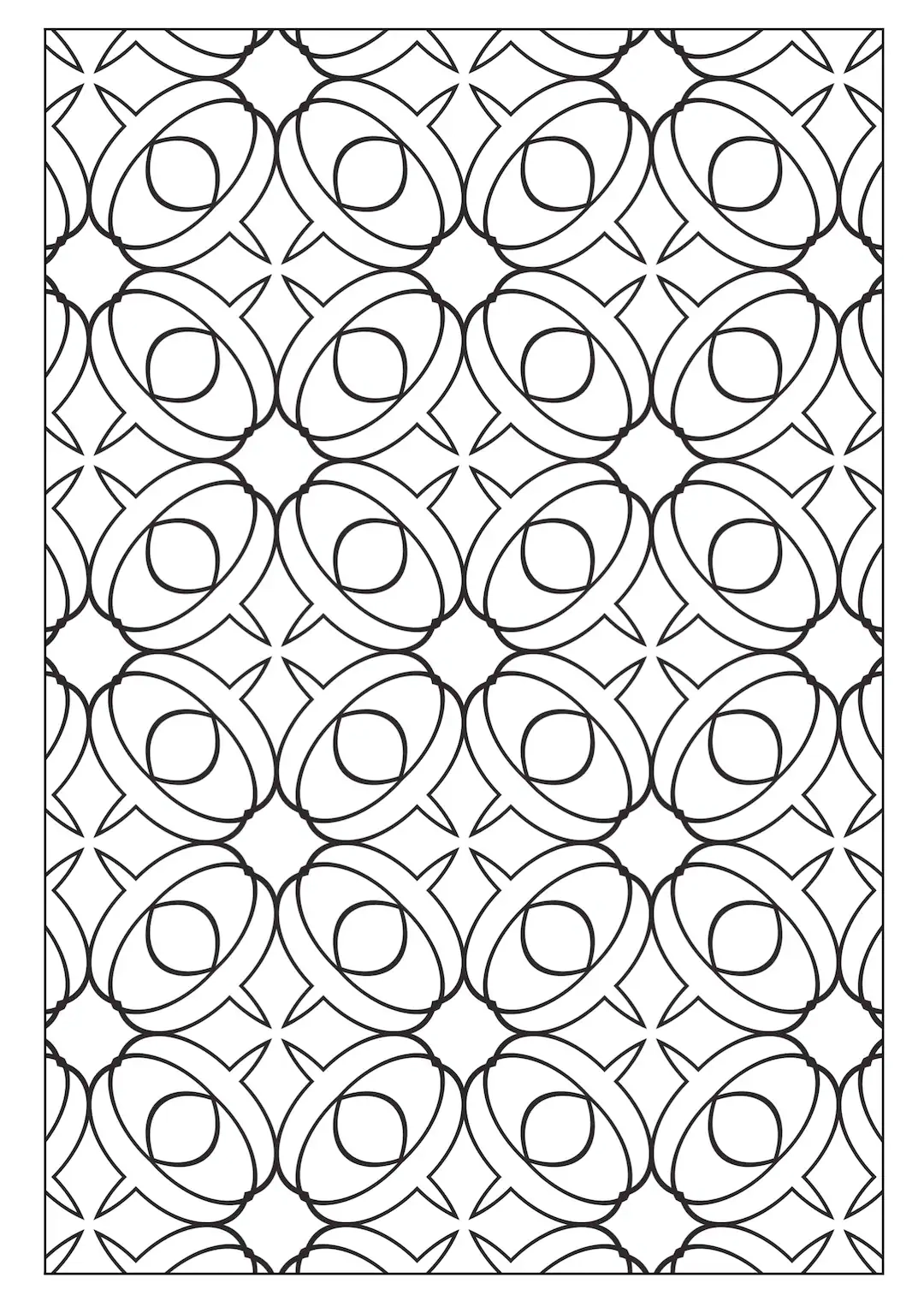 Set Of 33 Printable Coloring Pages With Geometric Designs Kids And Adults Coloring Pages Patterns Relaxing Activity Stress Relief Vol 16 Etsy