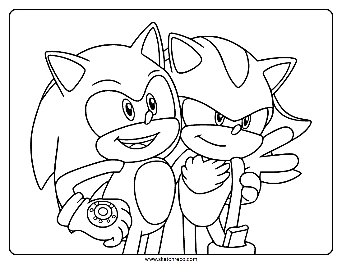 dark sonic coloring pages dark sonic coloring pages