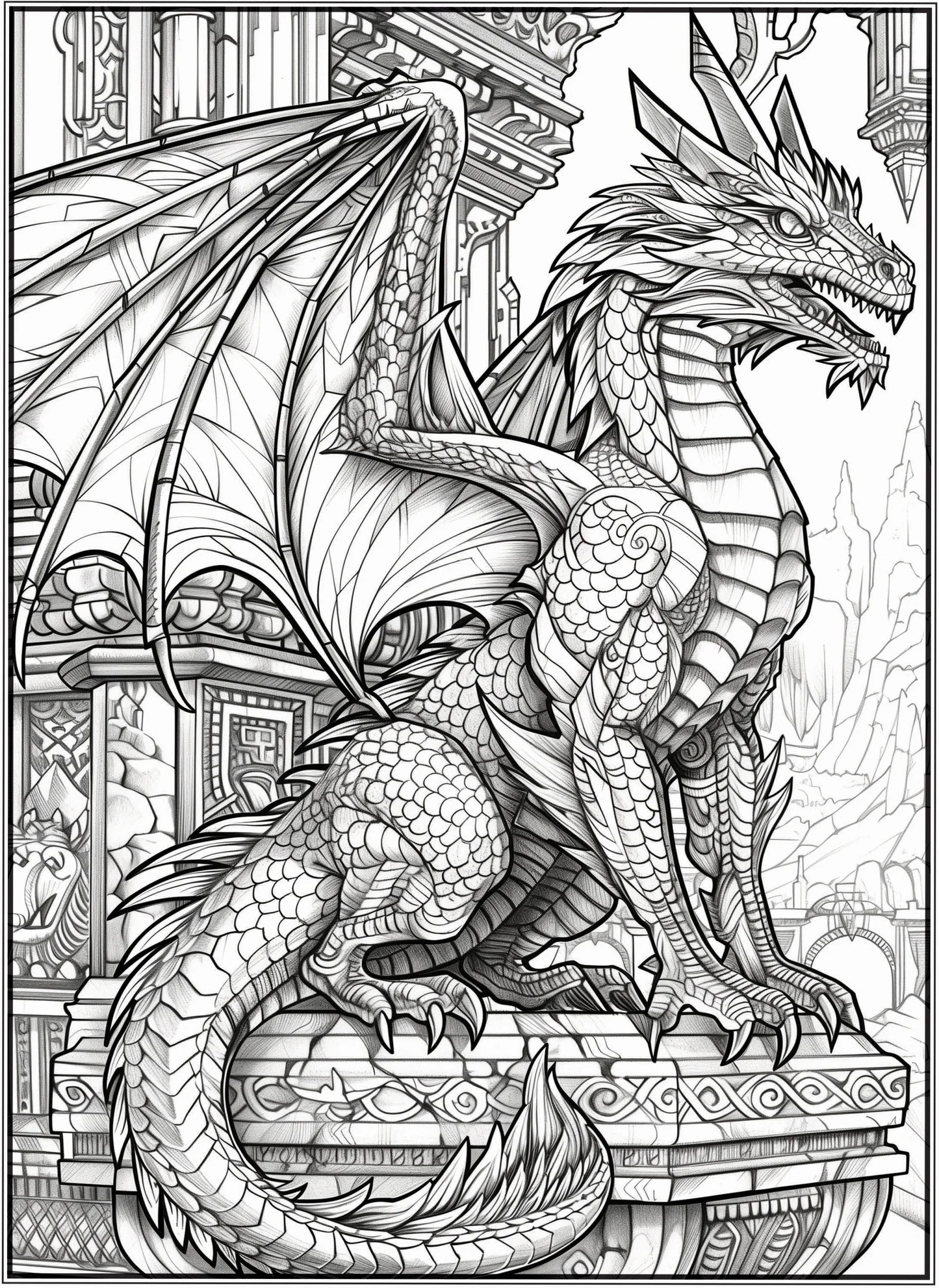 Sleeping Dragons Coloring Book Author Ophelia Bell Sleeping Dragons Coloring Book Author Ophelia Bell