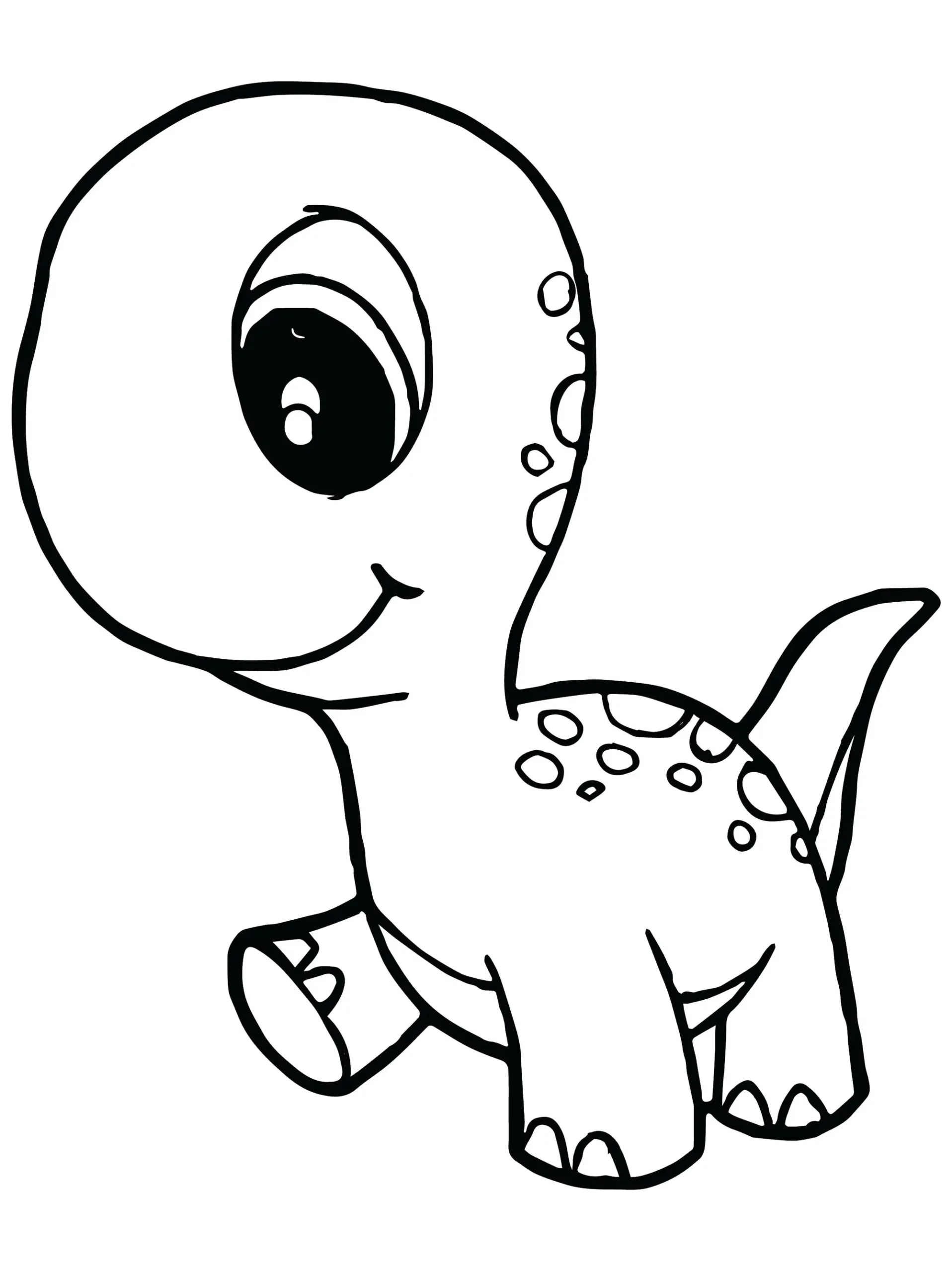 coloring sheets of dinosaurs