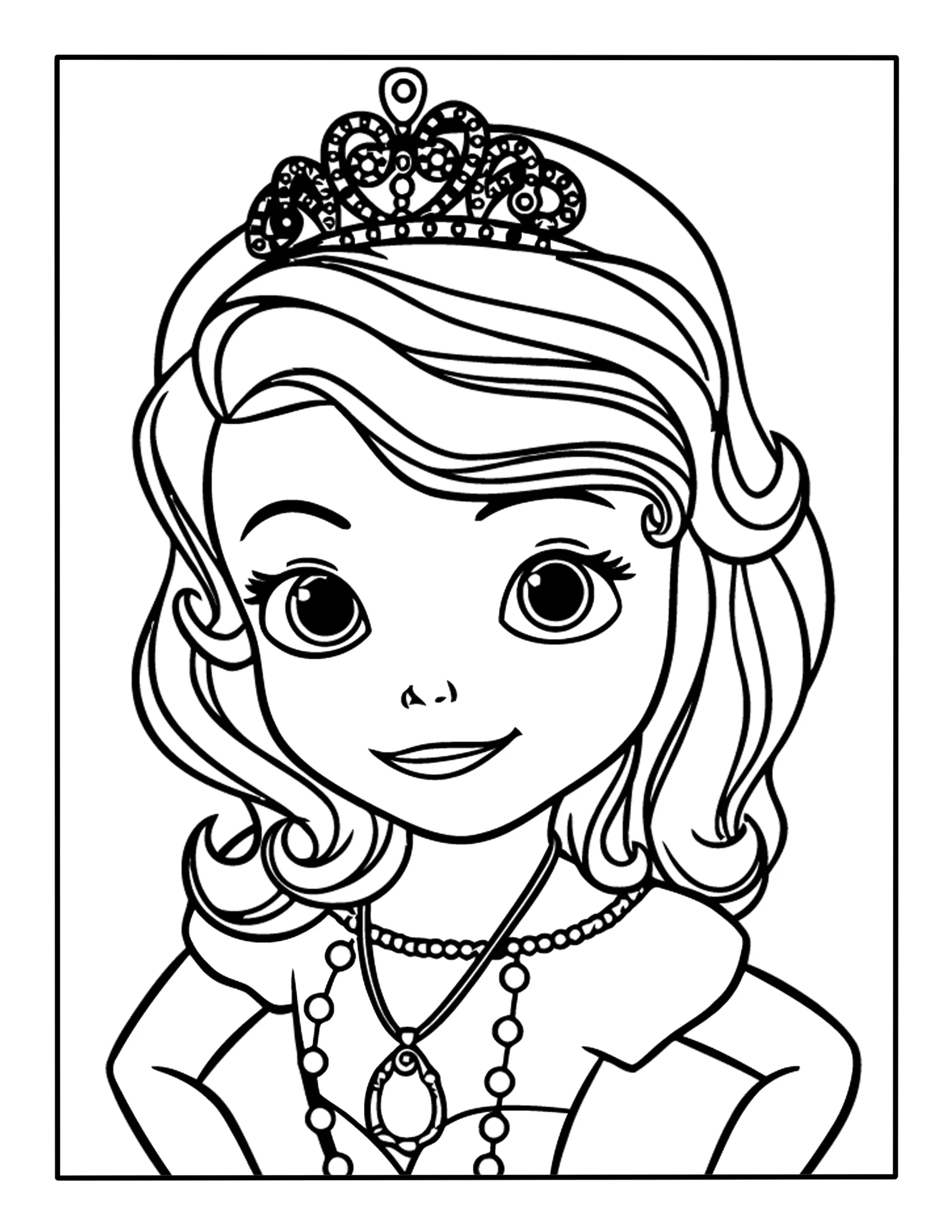 Sofia The First Coloring Page Kimmi The Clown
