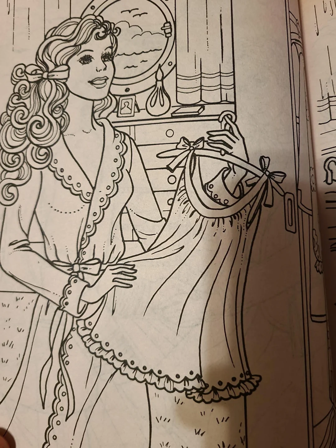 barbie coloring book pages