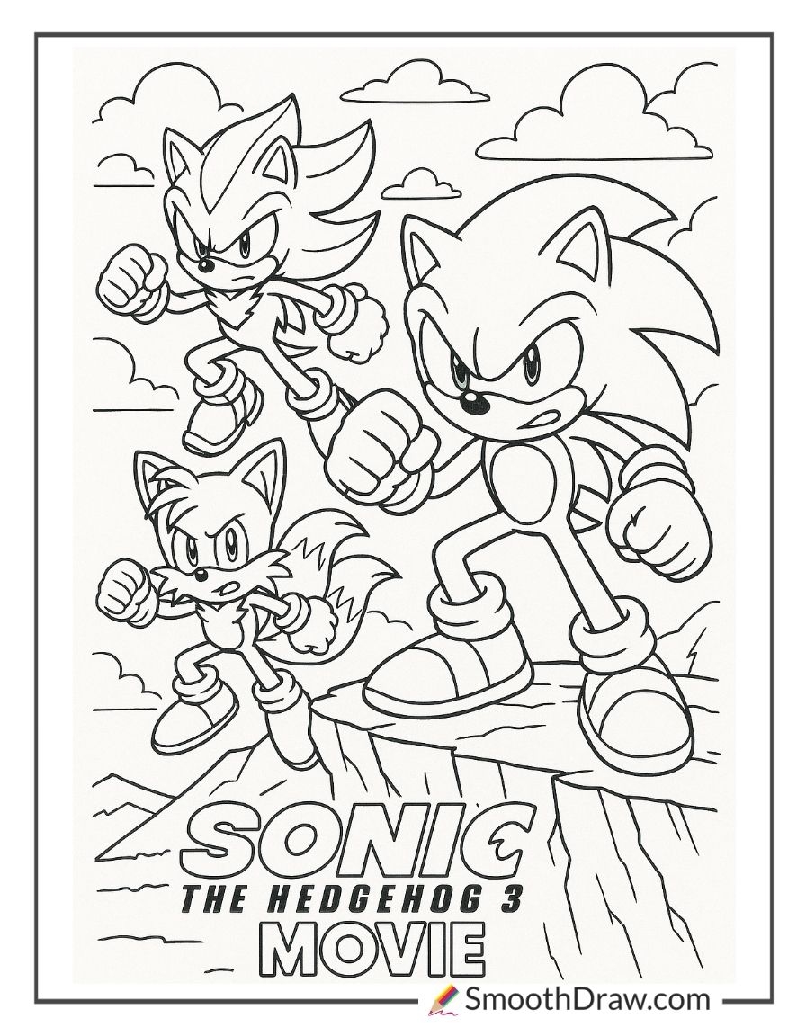 Sonic 3 Coloring Pages 53 Free PDFs Sonic 3 Coloring Pages 53 Free PDFs