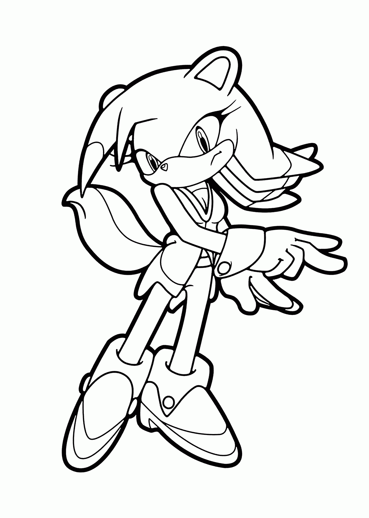 Sonic s Girlfriend Amy Rose Sonic Coloring Pages Sonic s Girlfriend Amy Rose Sonic Coloring Pages