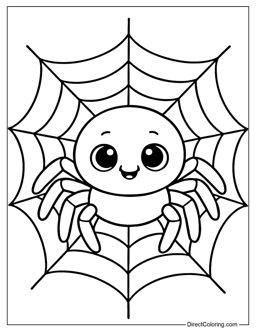 Spider Coloring Pages Free PDF To Download And Print Spider Coloring Pages Free PDF To Download And Print