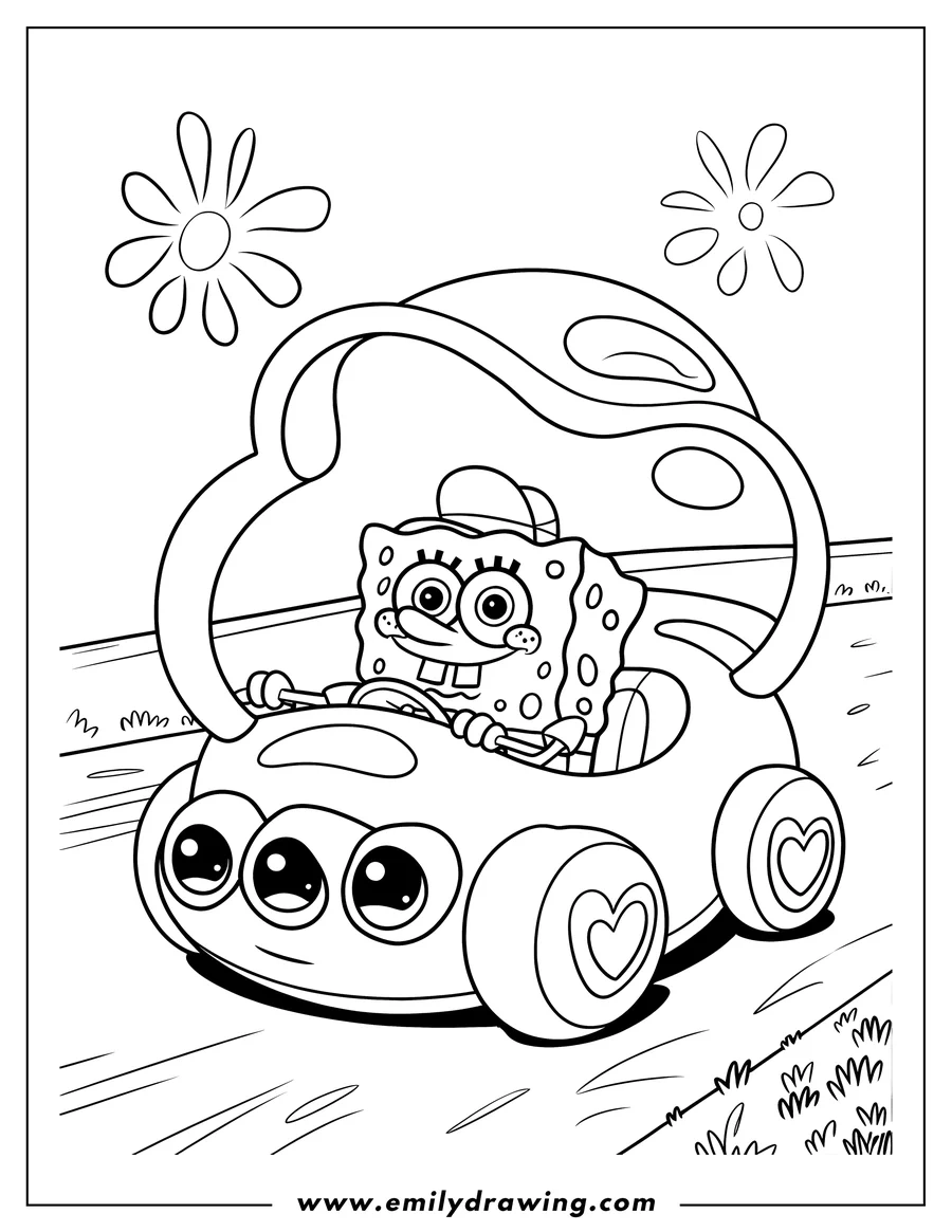 Spongebob Coloring Pages Emily Drawing Spongebob Coloring Pages Emily Drawing