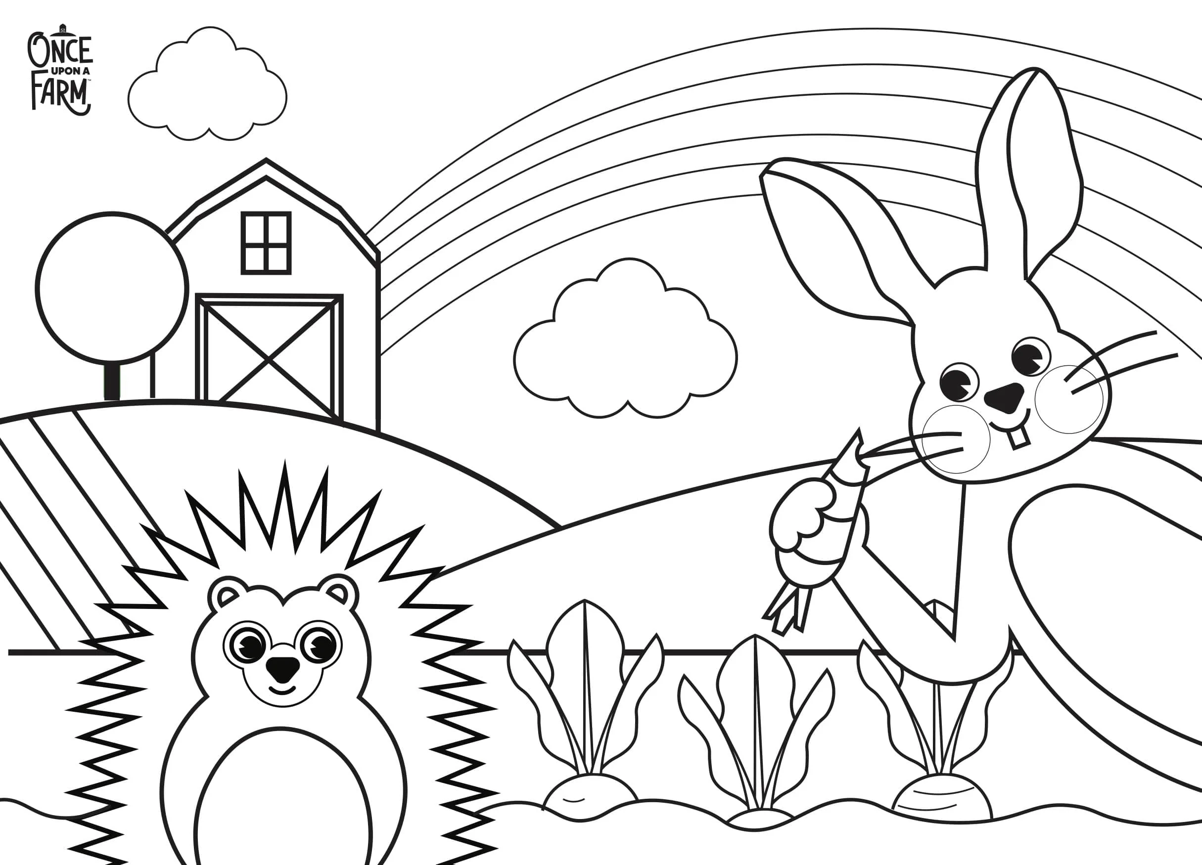 Spring On The Farm Coloring Page Once Upon A Farm Spring On The Farm Coloring Page Once Upon A Farm