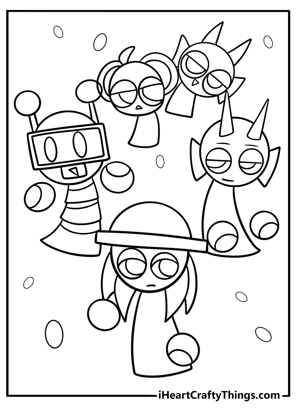 sprunki coloring pages printable sprunki coloring pages printable