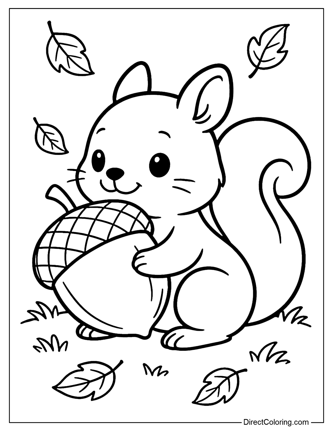 Squirrel Coloring Pages Free PDF To Download And Print Squirrel Coloring Pages Free PDF To Download And Print