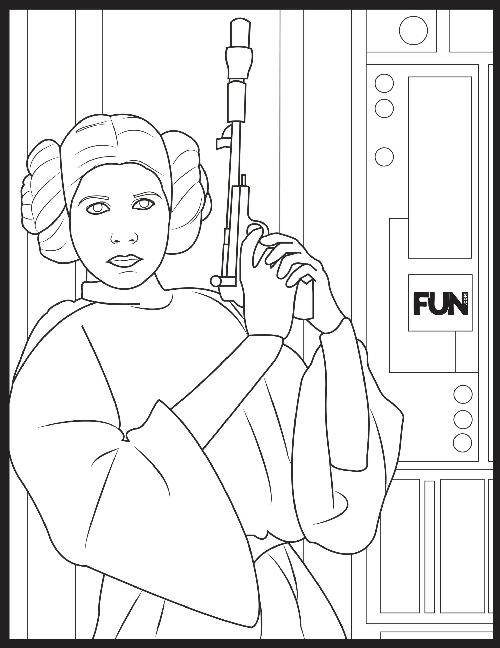Star Wars Coloring Pages And Bingo Sheets Printables FUN Blog