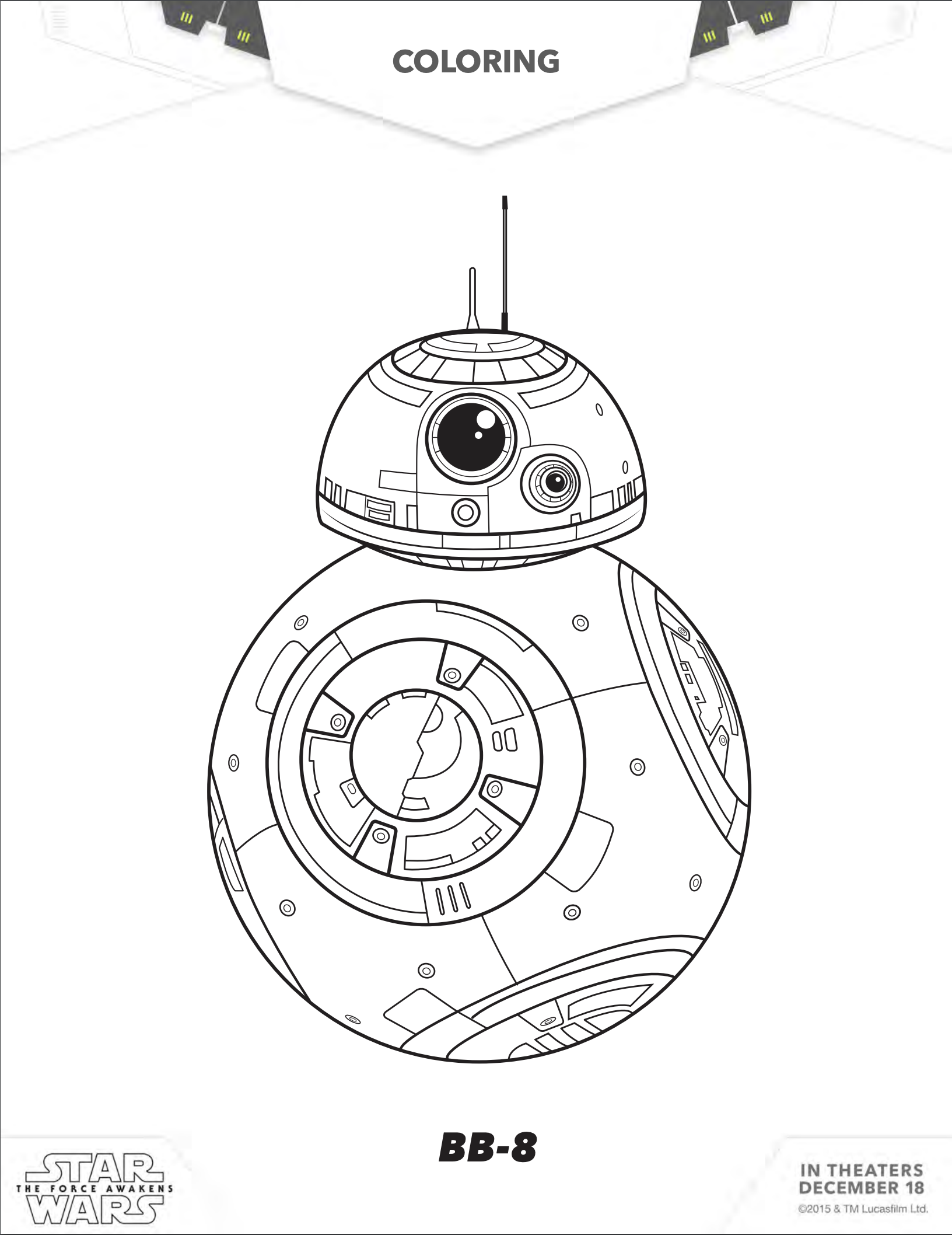 Star Wars Printables FREE Coloring Pages April Golightly Star Wars Printables FREE Coloring Pages April Golightly