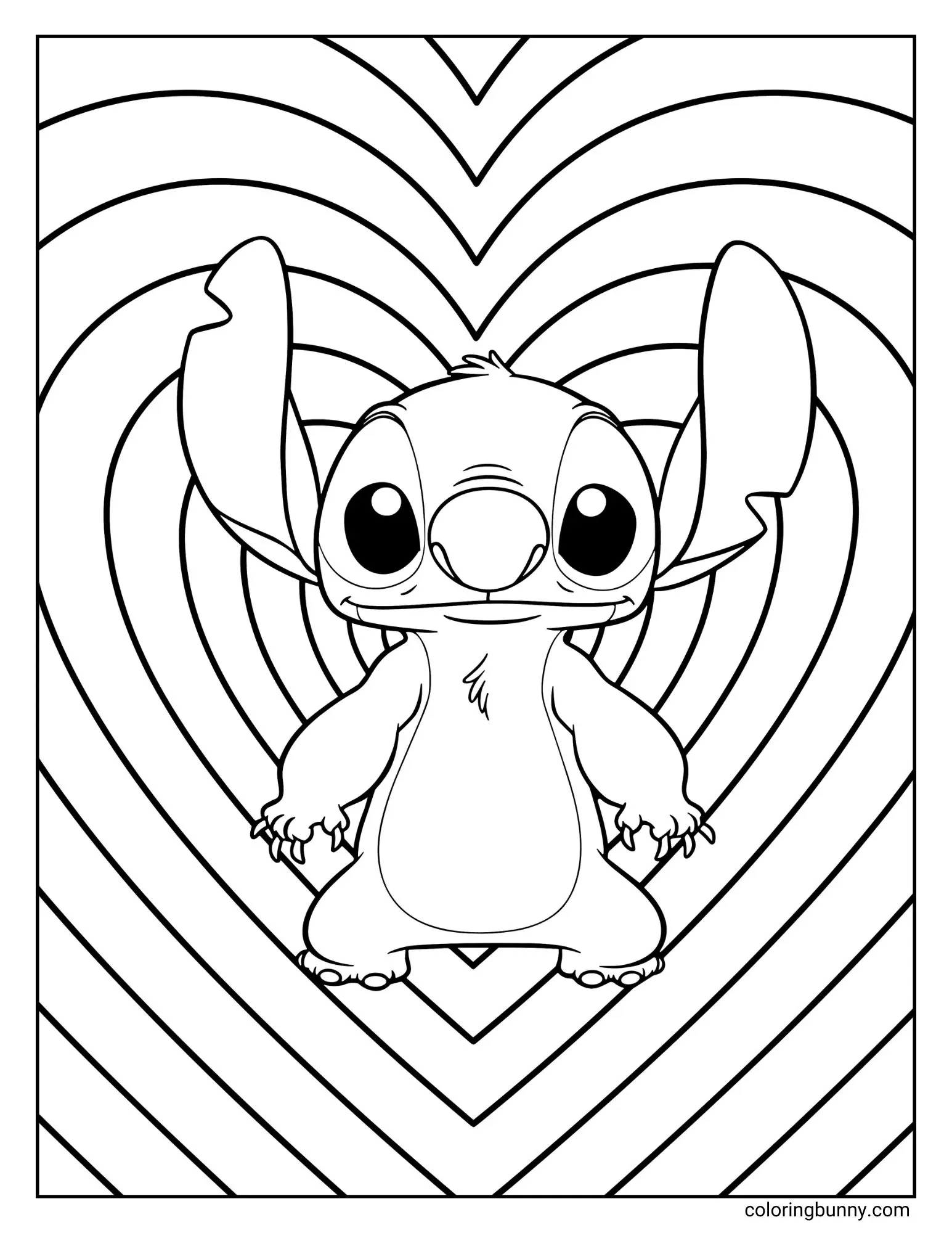 Stitch Coloring Pages 48 Free Printable PDFs Stitch Coloring Pages 48 Free Printable PDFs