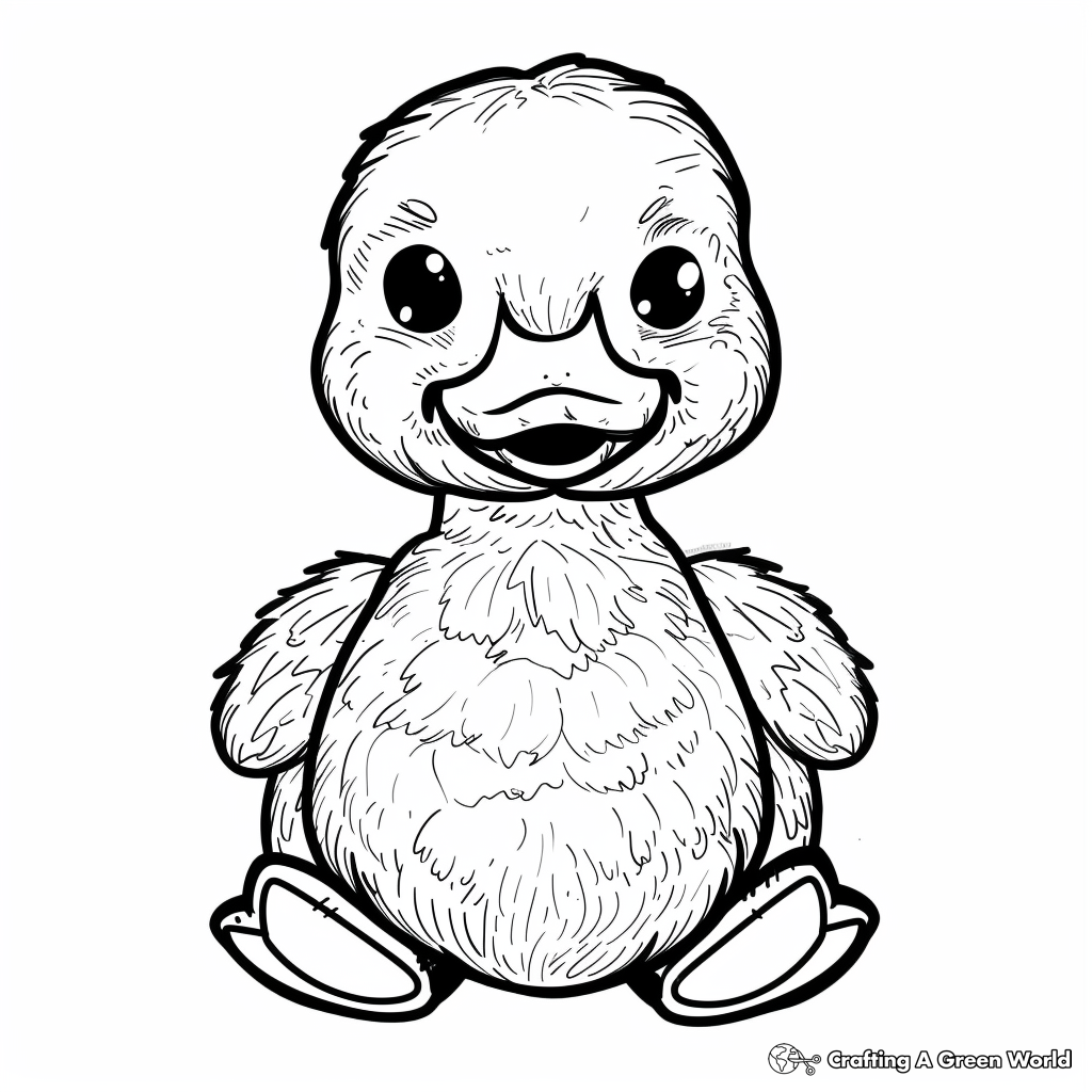 stuffed animal coloring page